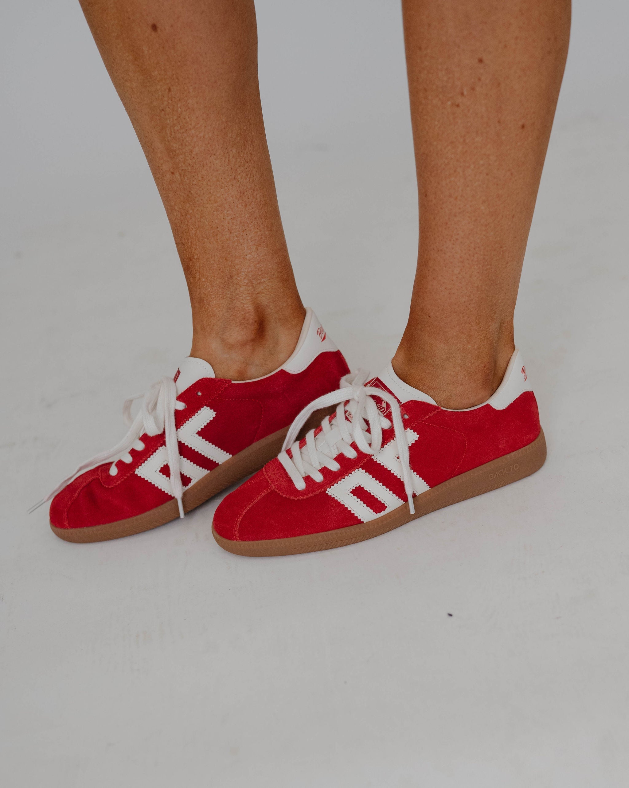 Back 70 Shelly Sneakers-Red