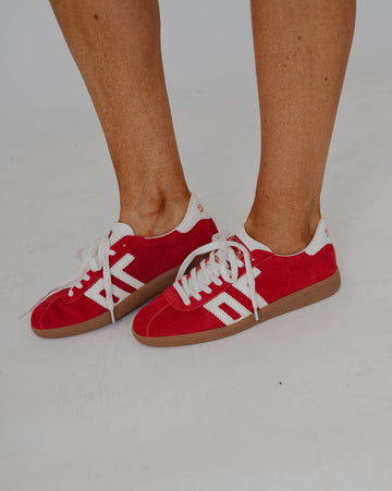 Back 70 Shelly Sneakers-Red