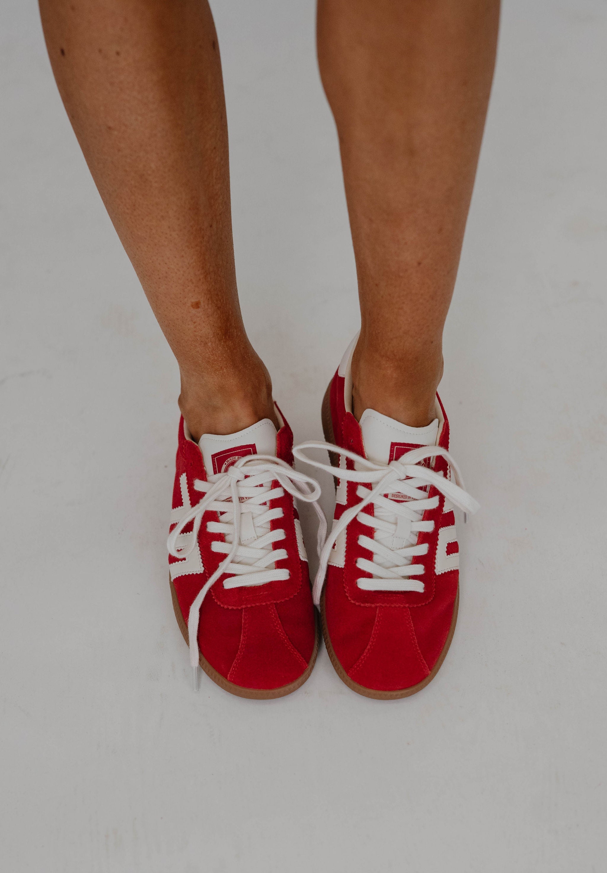 Back 70 Shelly Sneakers-Red