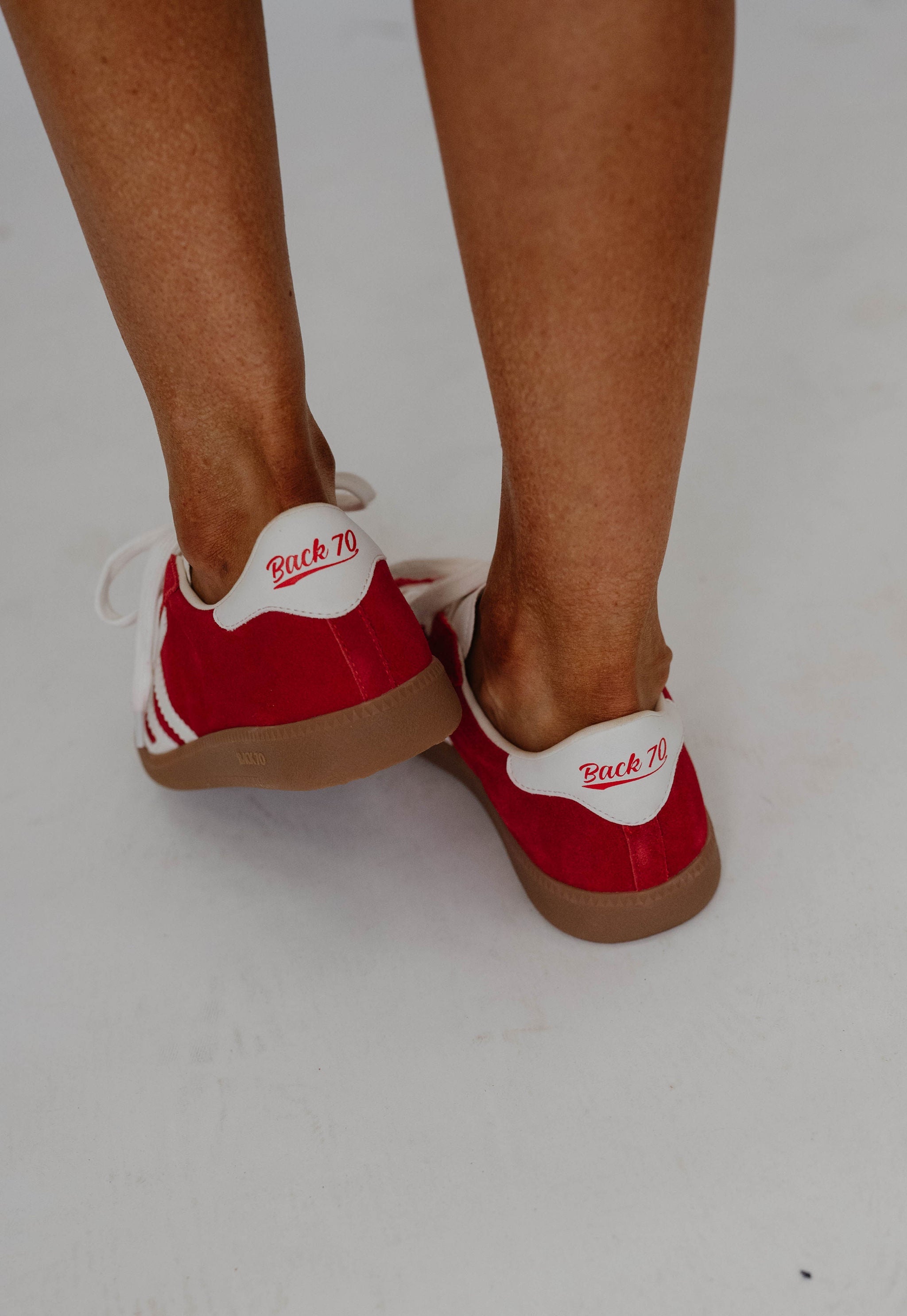 Back 70 Shelly Sneakers-Red