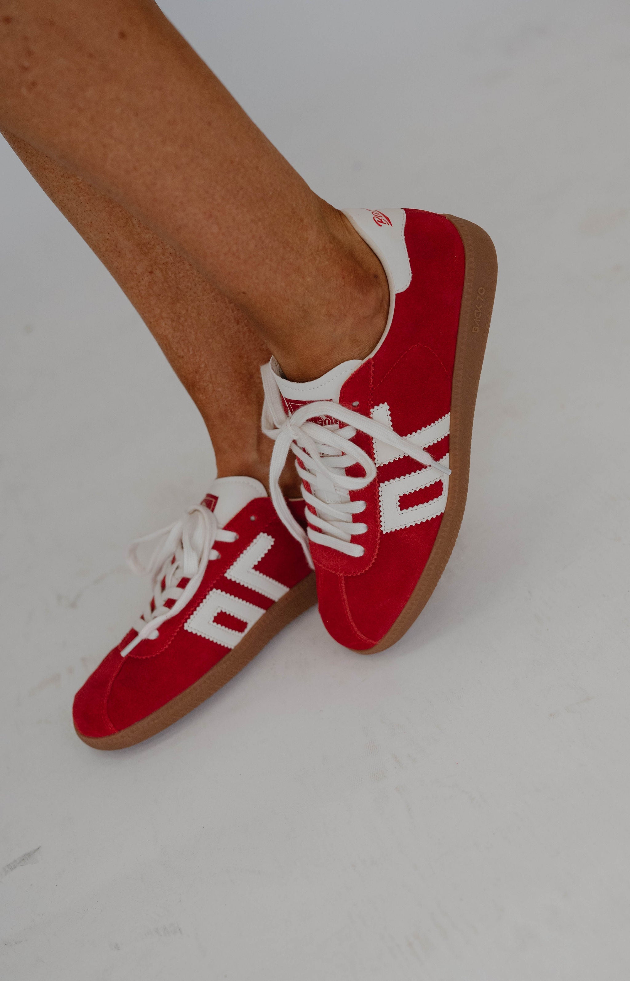 Back 70 Shelly Sneakers-Red
