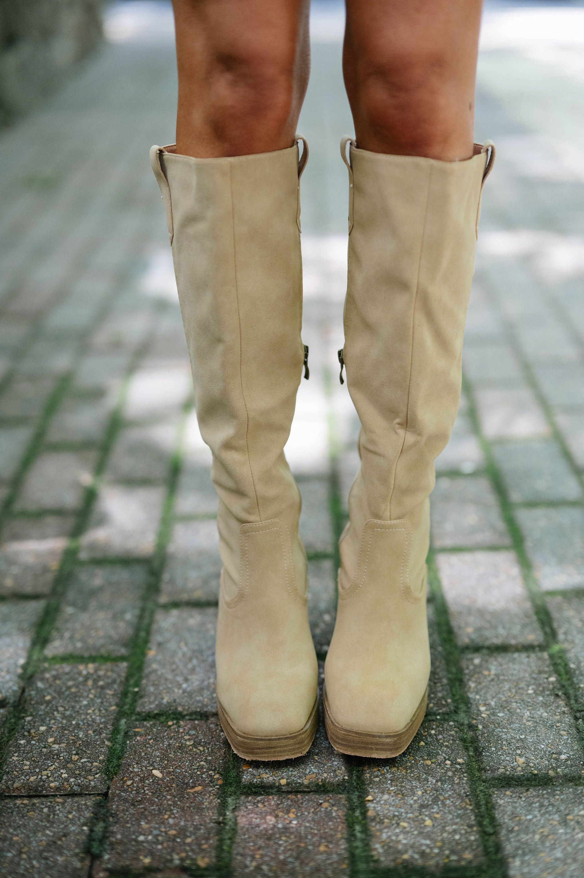 Alyssa Chunky Boot-Toffee