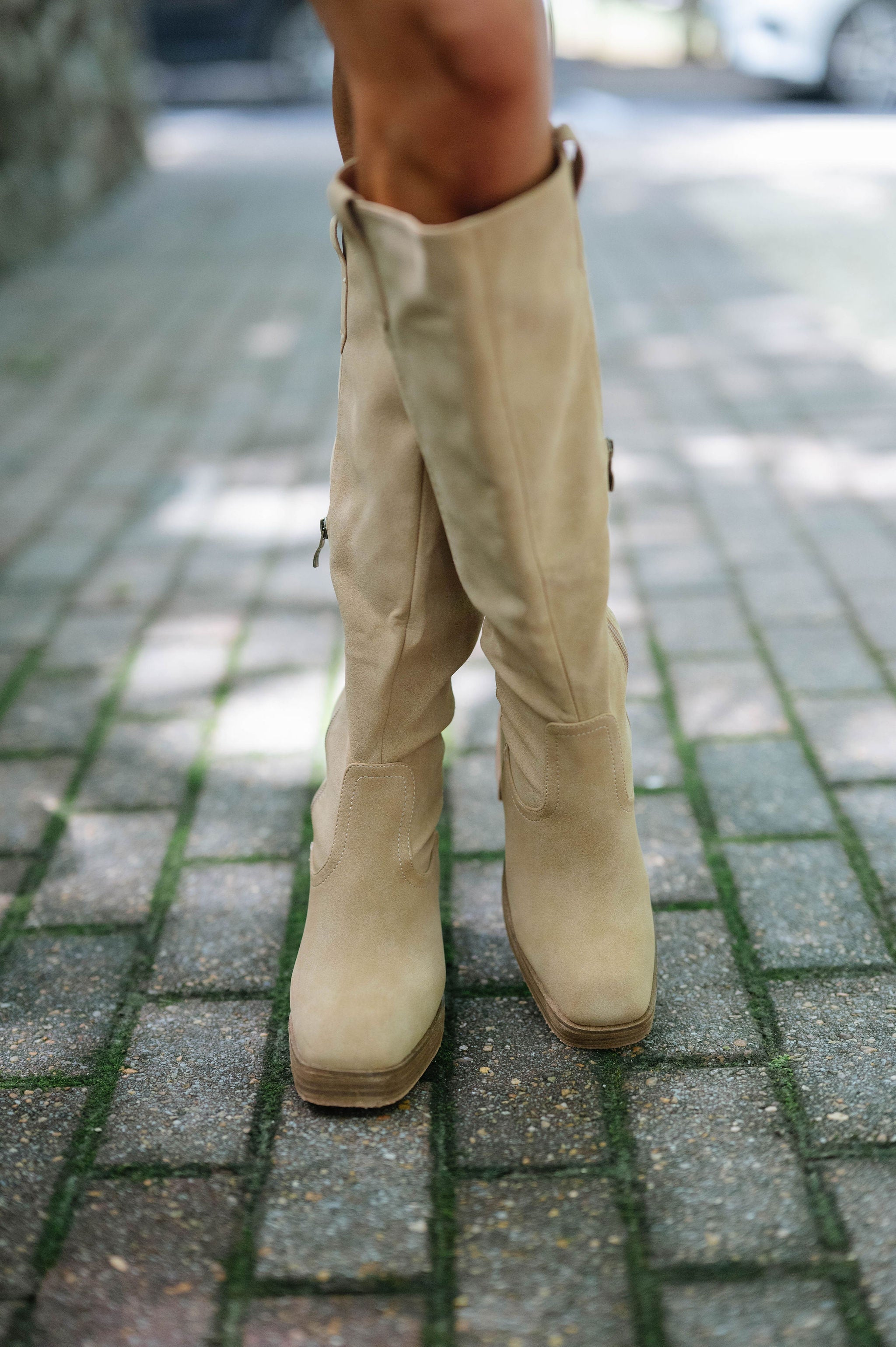 Alyssa Chunky Boot-Toffee