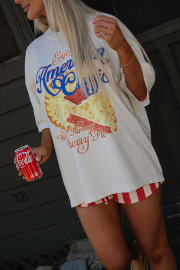 Cherry Pie Tee-Ivory