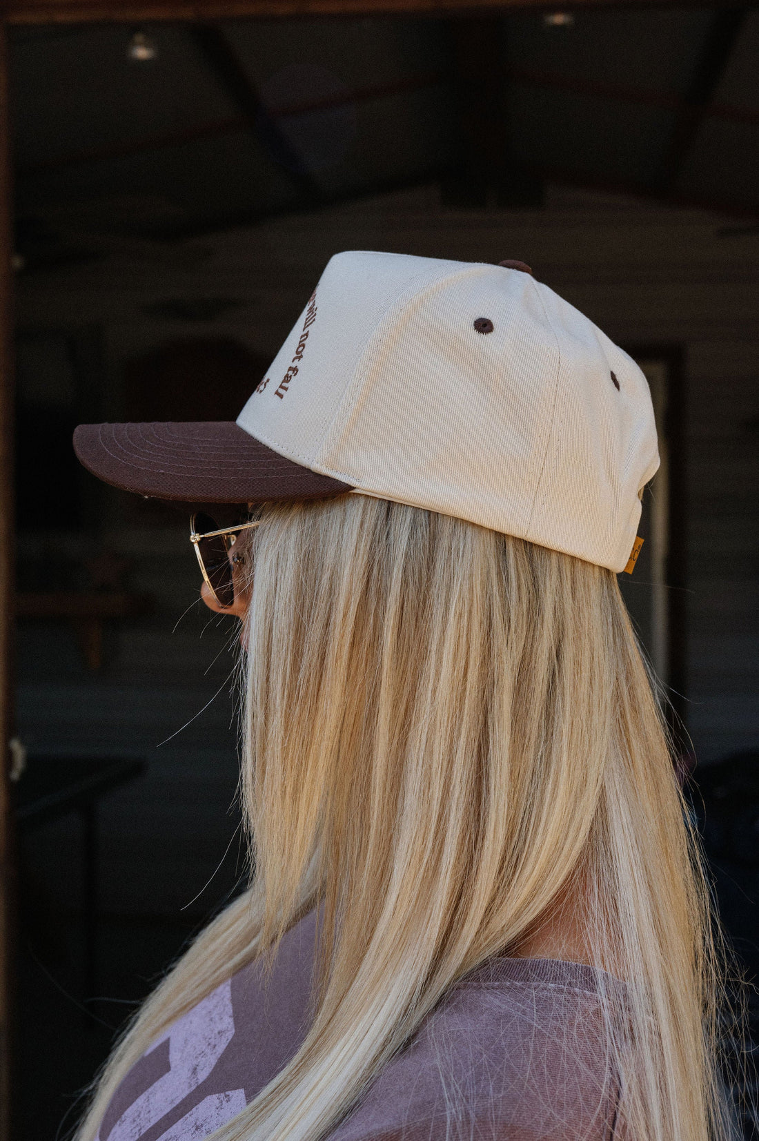 Psalm 46:5 Trucker Hat-Brown