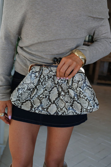 Aura Snake Clutch