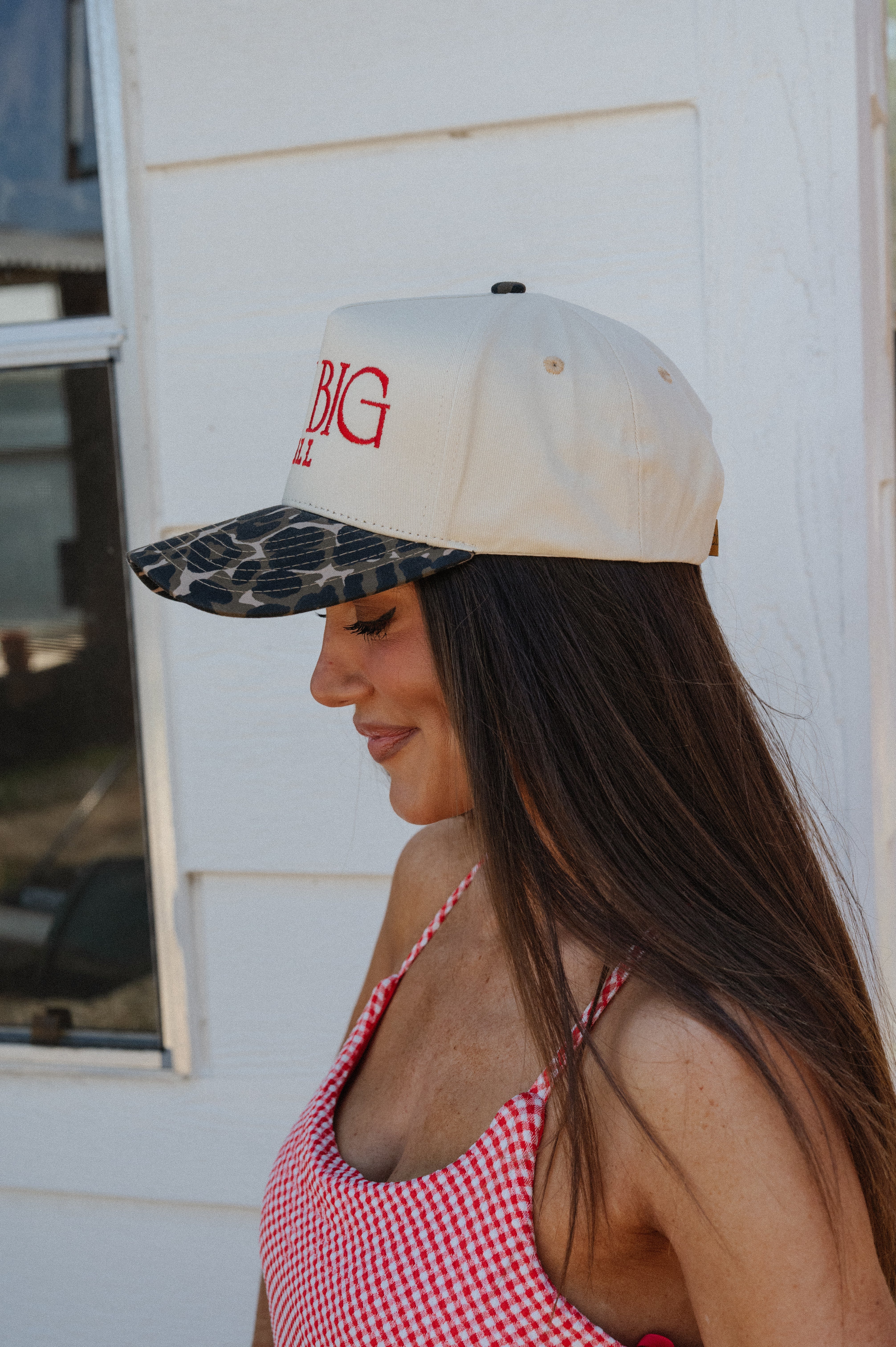 PRAY BIG Y'ALL Trucker Hat- Leopard