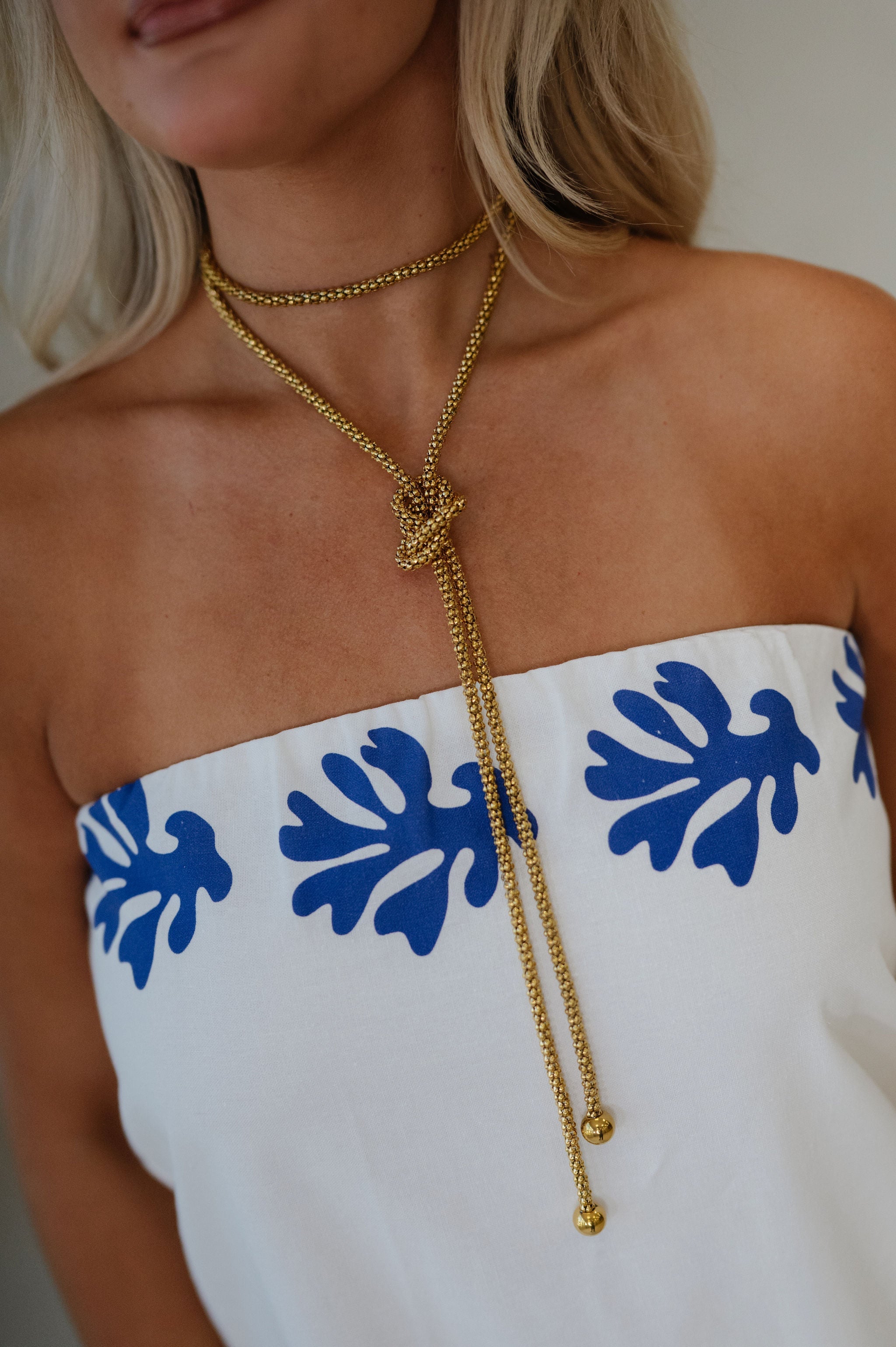 Alex Necklace- Gold
