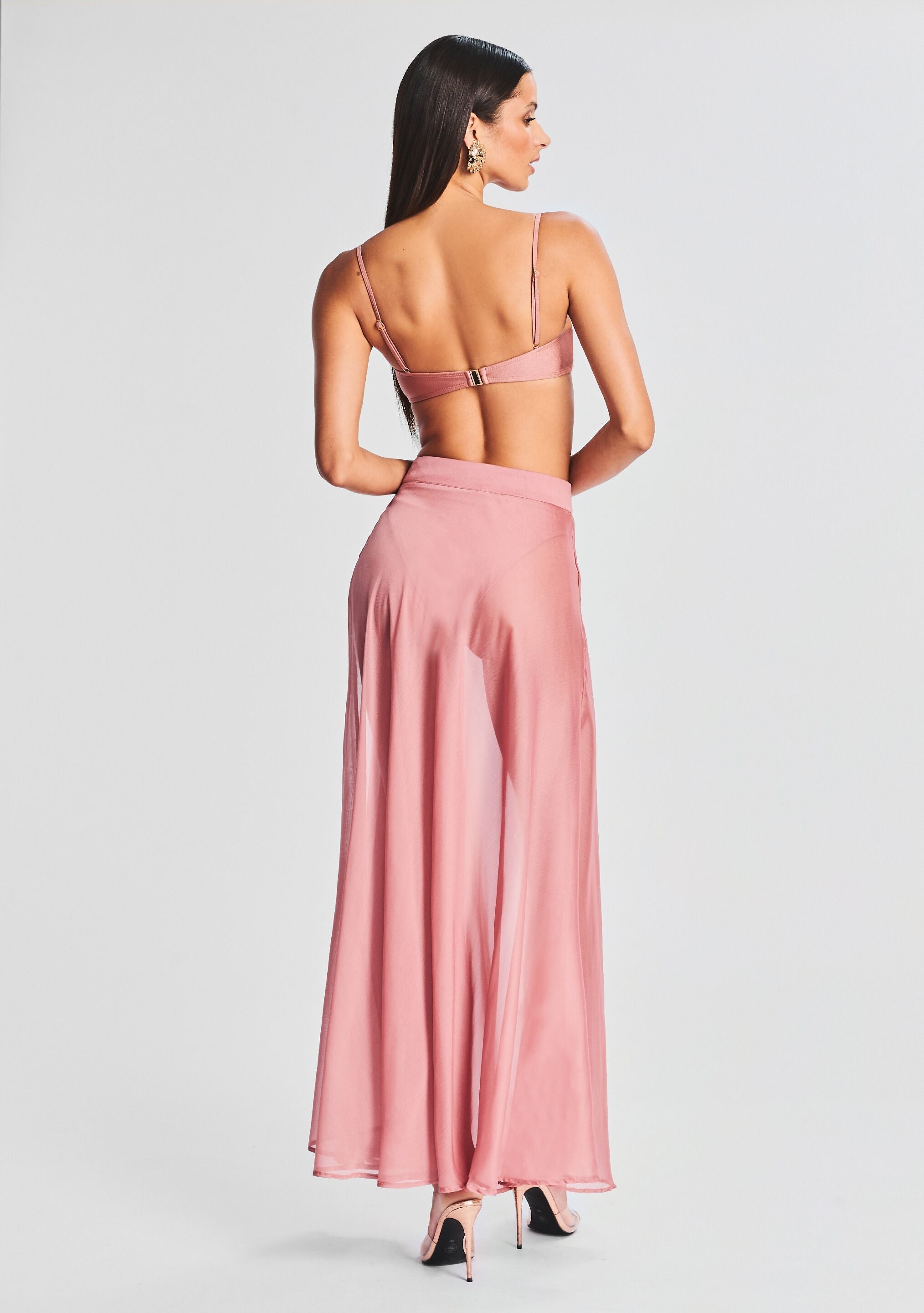 Alaia Long Slit Skirt