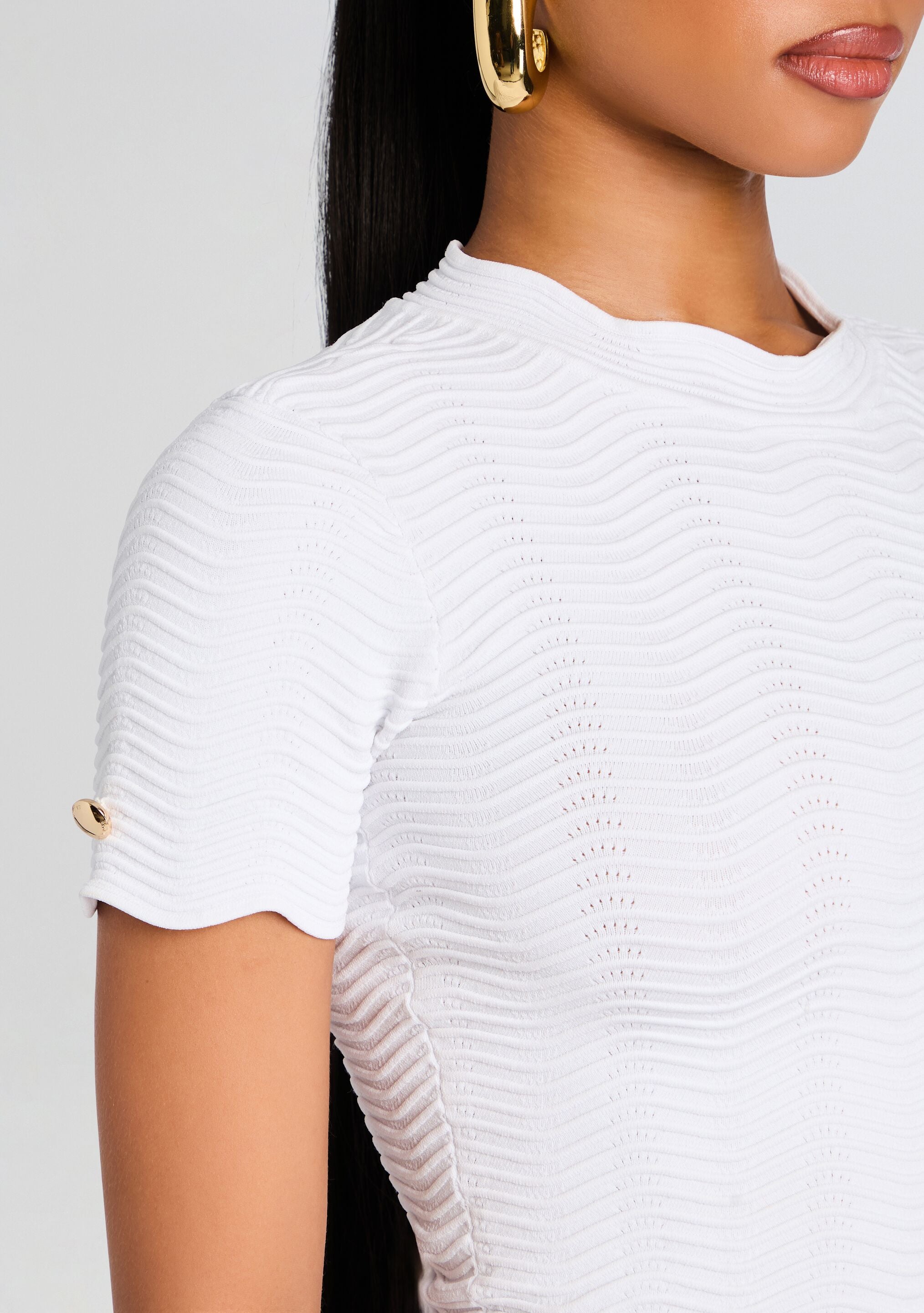 Aisha Rib Knit Top