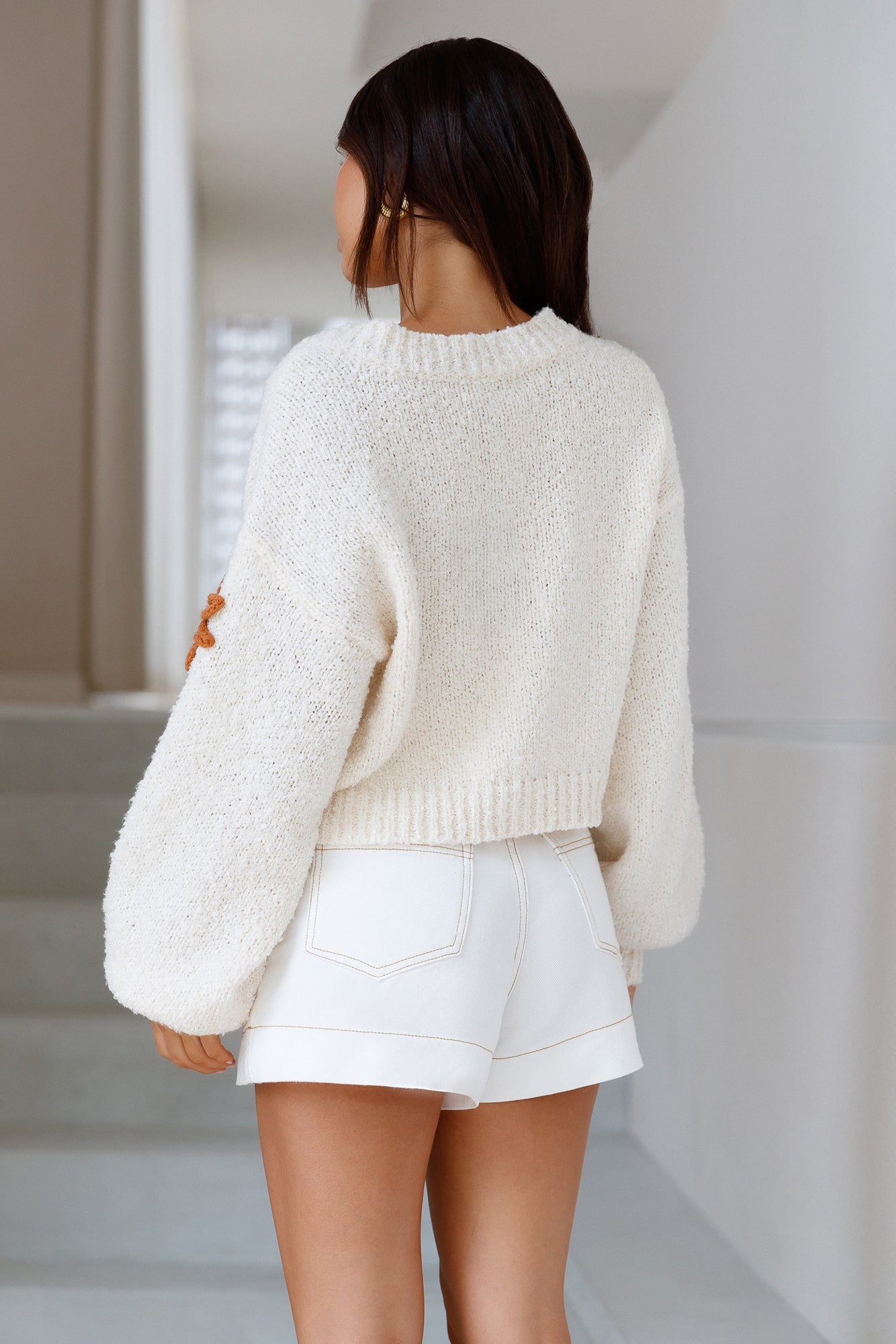 Lost Dreamer Knit Cardigan Natural