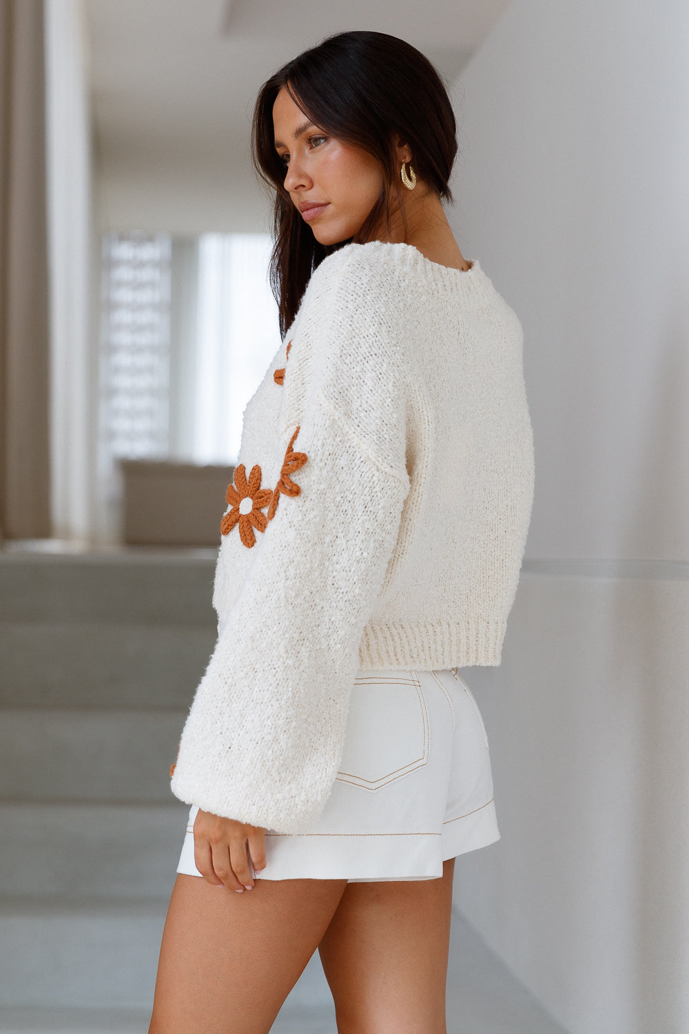 Lost Dreamer Knit Cardigan Natural