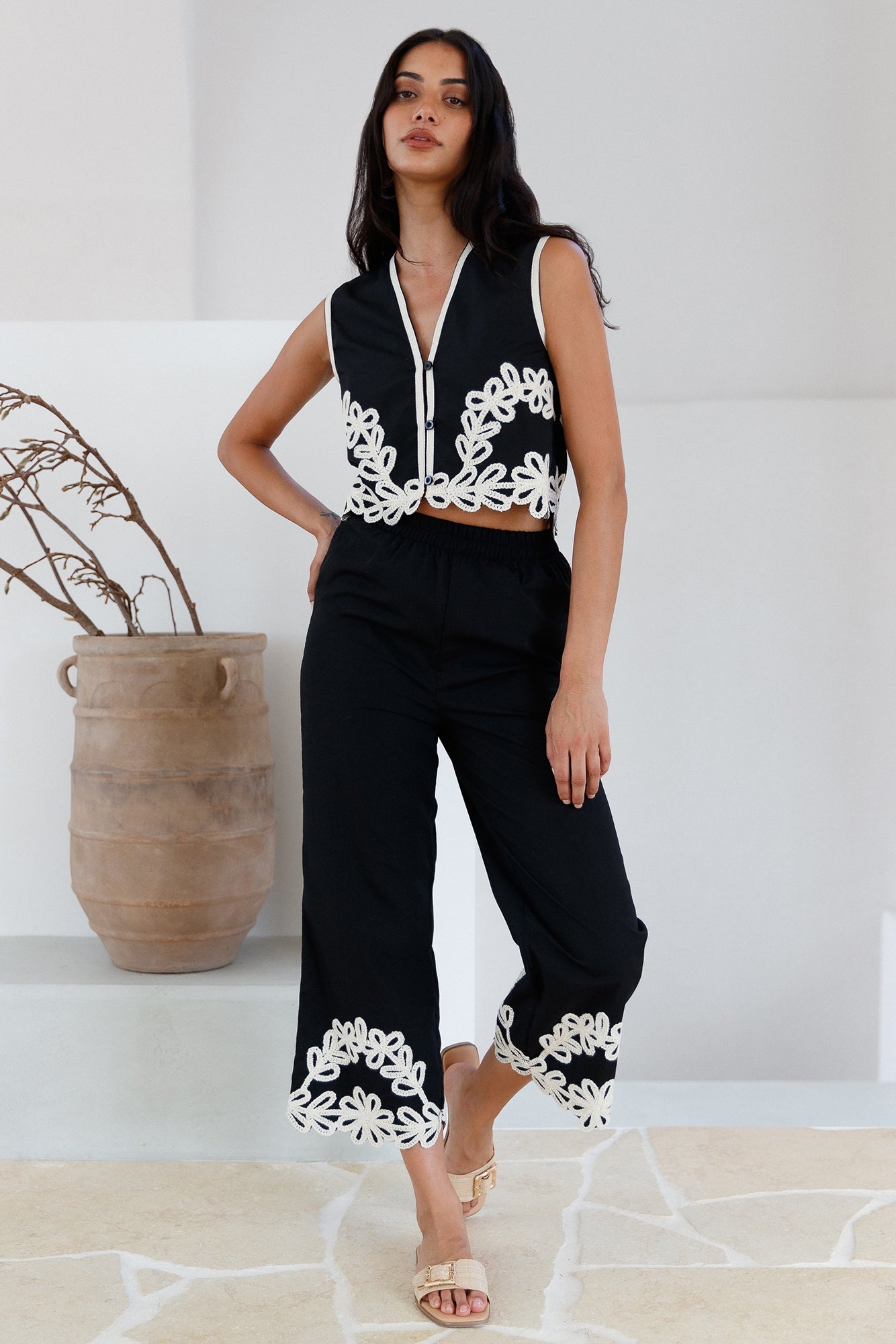 Dreaming Softly Pants Black