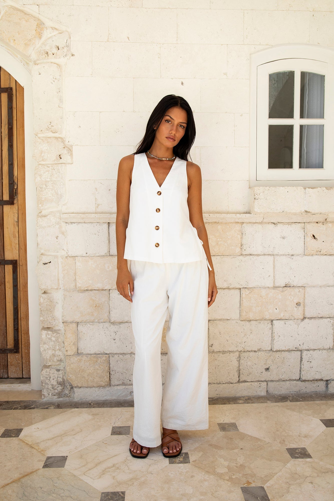 Heading South Pants White