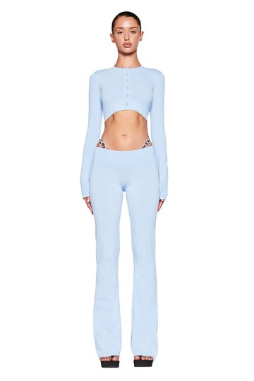 AUDRINA PANT - BLUE : POWDER BLUE