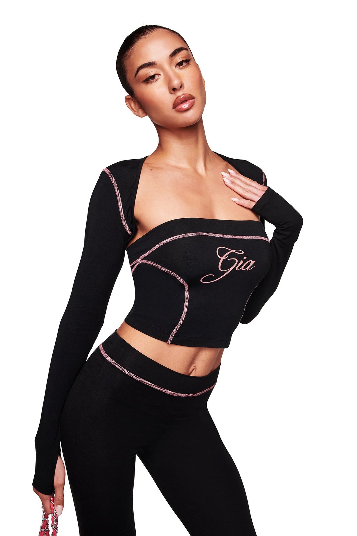 BLARE BOOB TUBE - BLACK