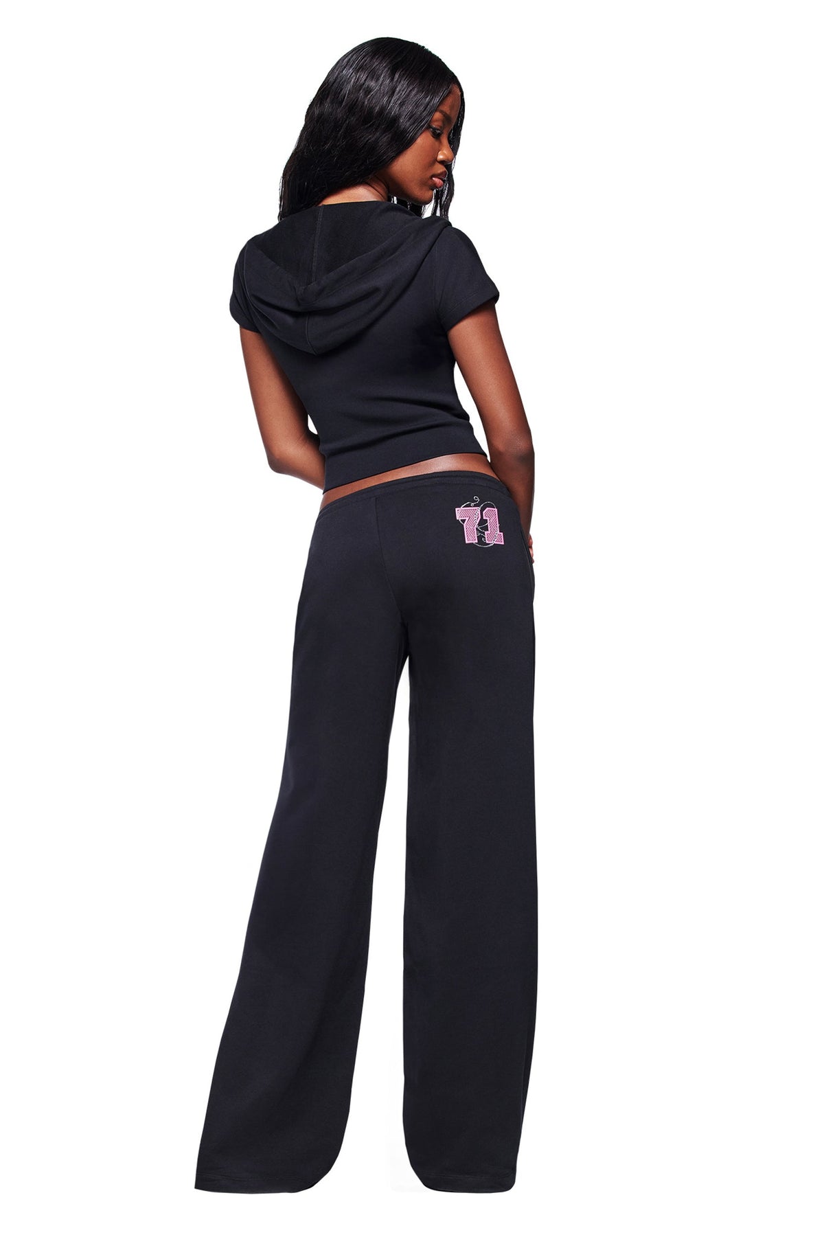 ARLO TRACK PANT - BLACK