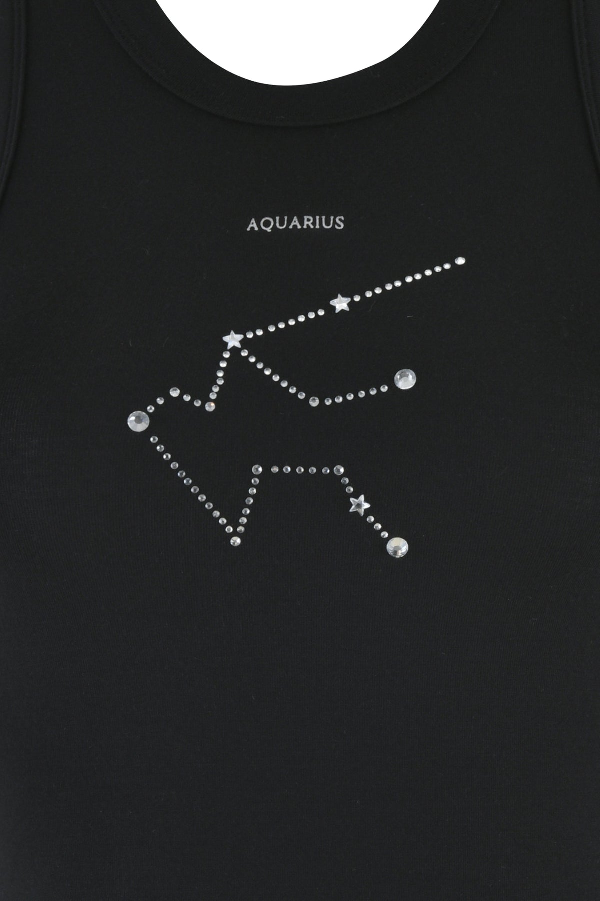 AQUARIUS ZODIAC TANK - BLACK