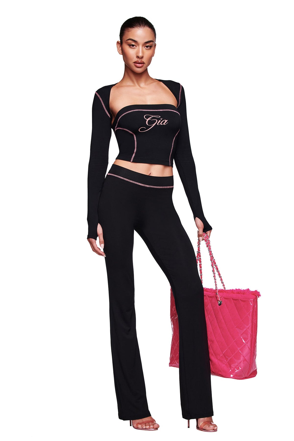 BLARE BOOB TUBE - BLACK