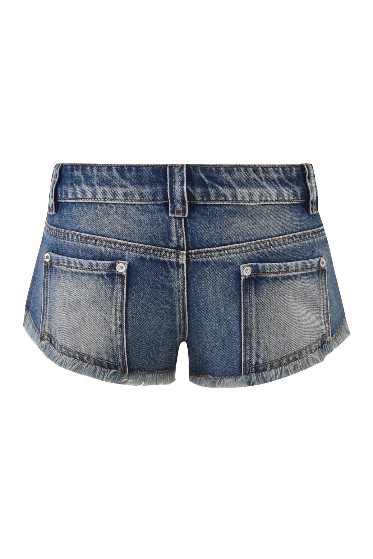 AURA DENIM SHORT - BLUE DENIM
