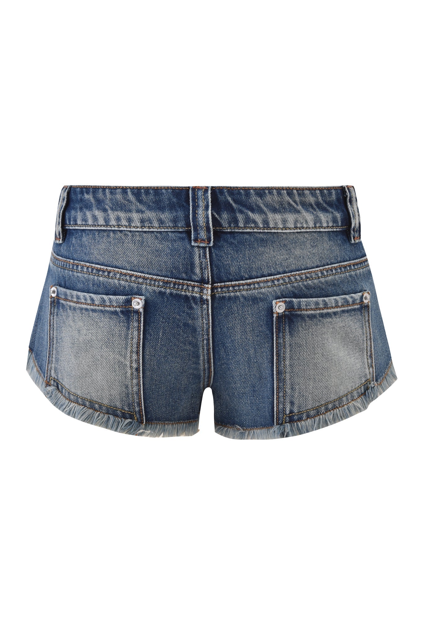 AURA DENIM SHORT - BLUE DENIM
