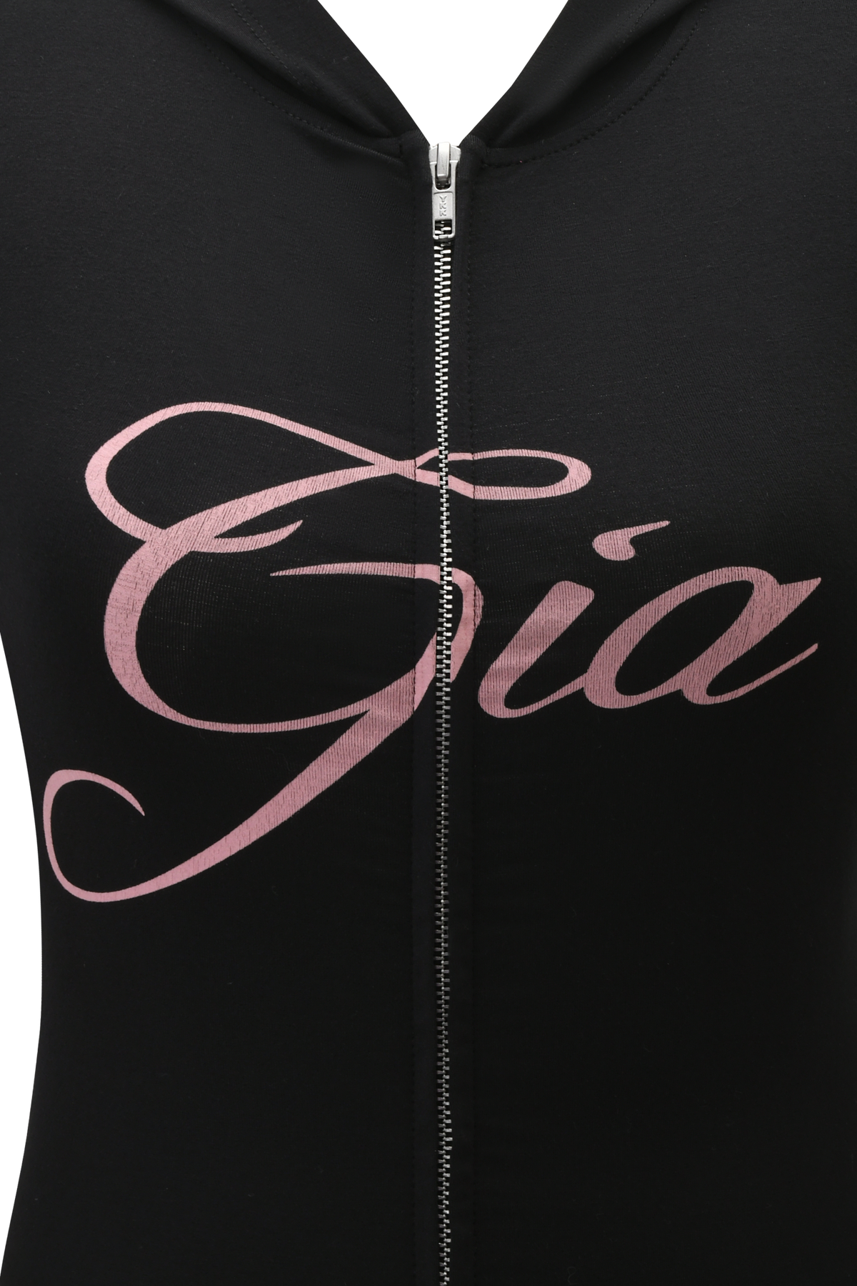 BLARE CAP SLEEVE HOODIE - BLACK