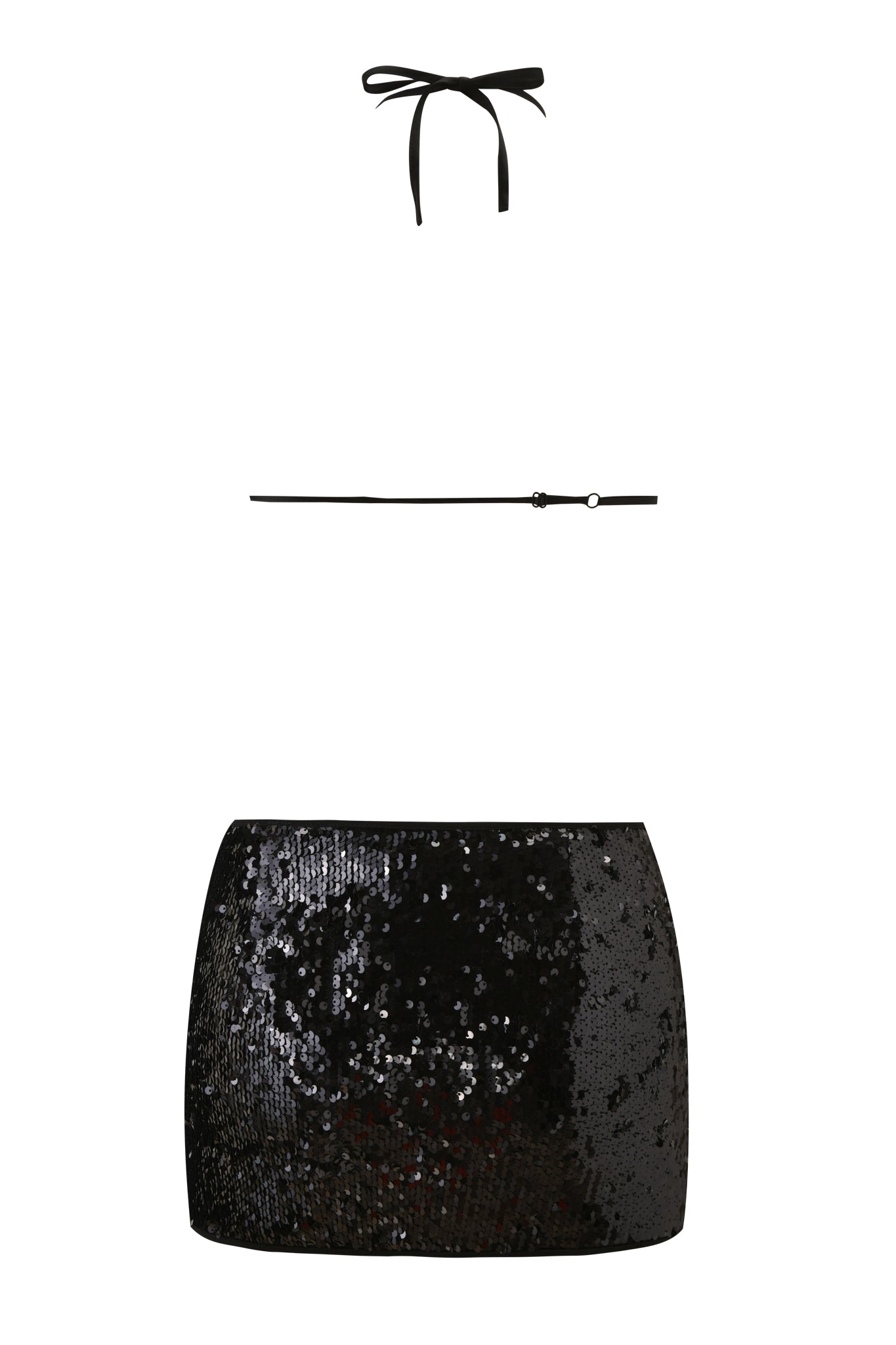 ARIELLA MINI DRESS - BLACK
