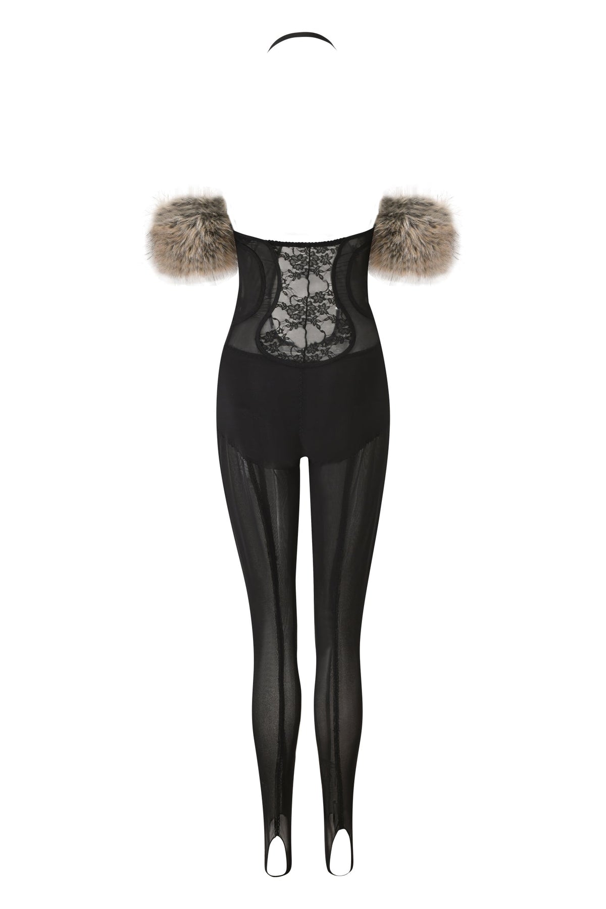 AZARI CATSUIT - BLACK