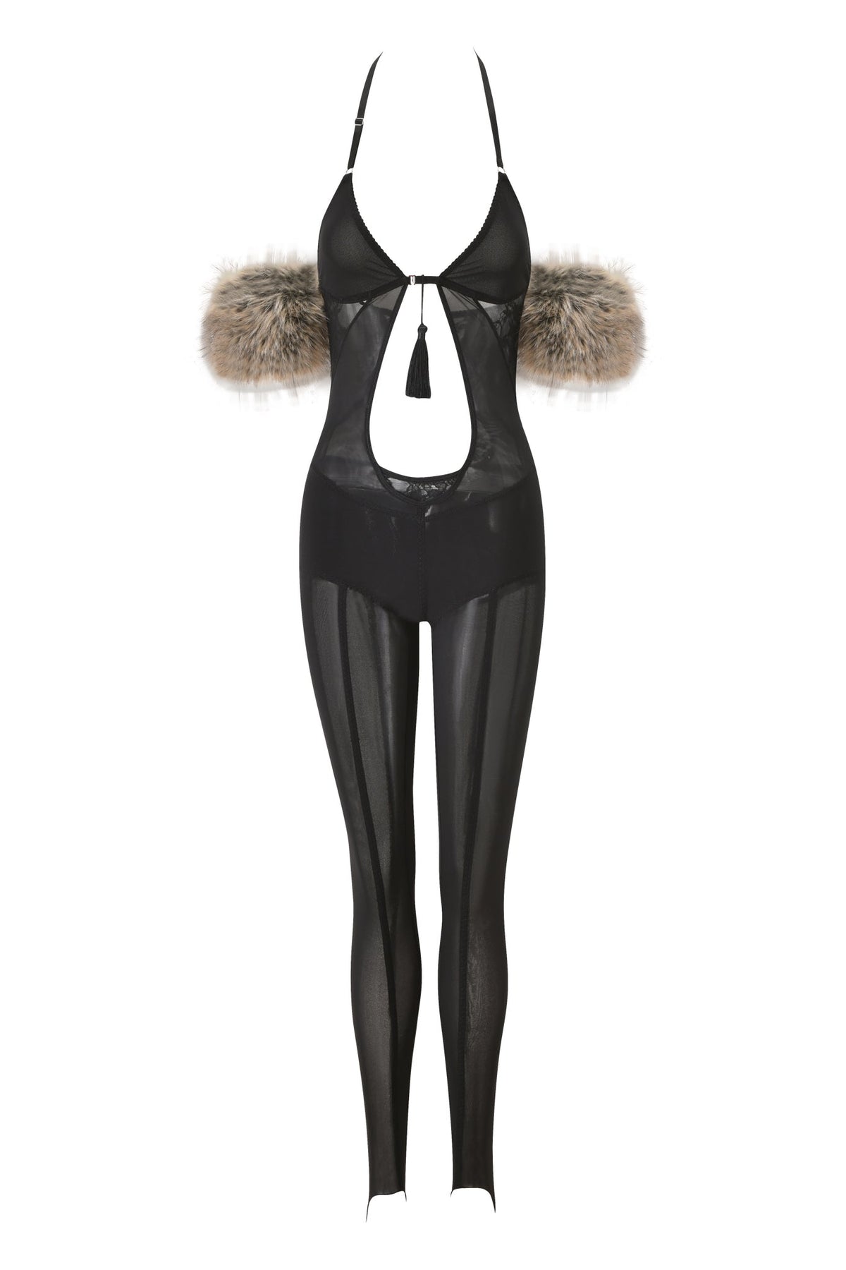 AZARI CATSUIT - BLACK