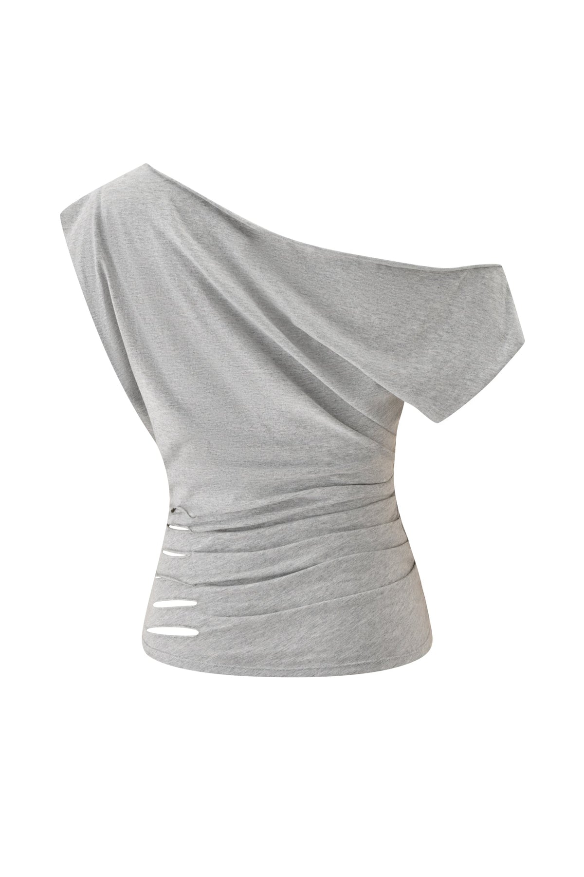 BEX OFF SHOULDER TOP - GREY