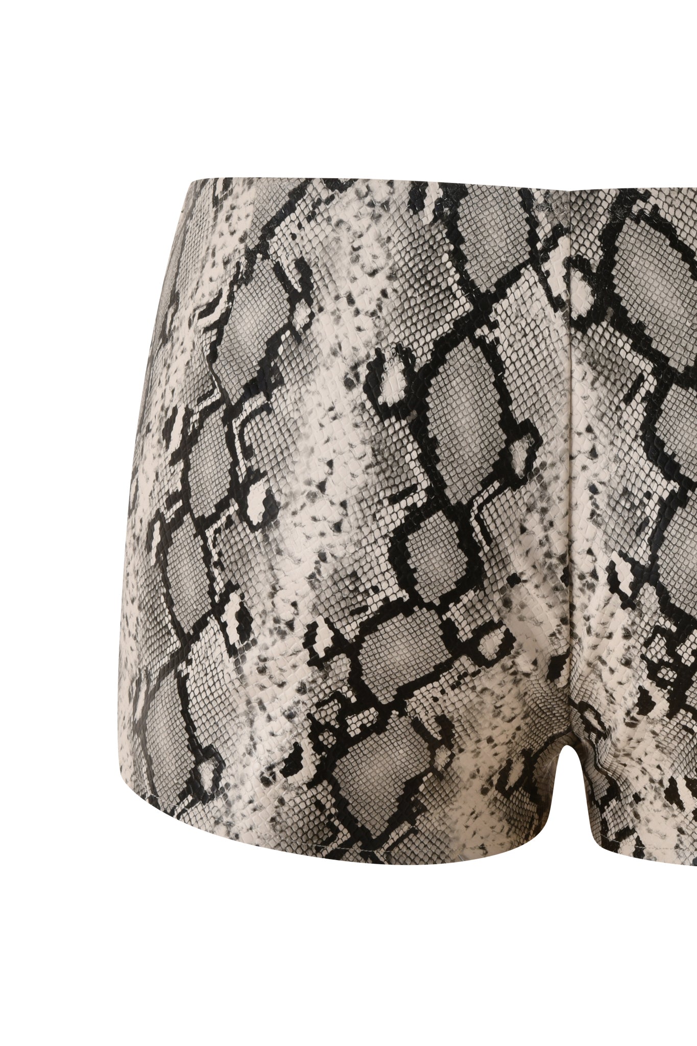 ALLEGRA HOT SHORT - CREAM SNAKE