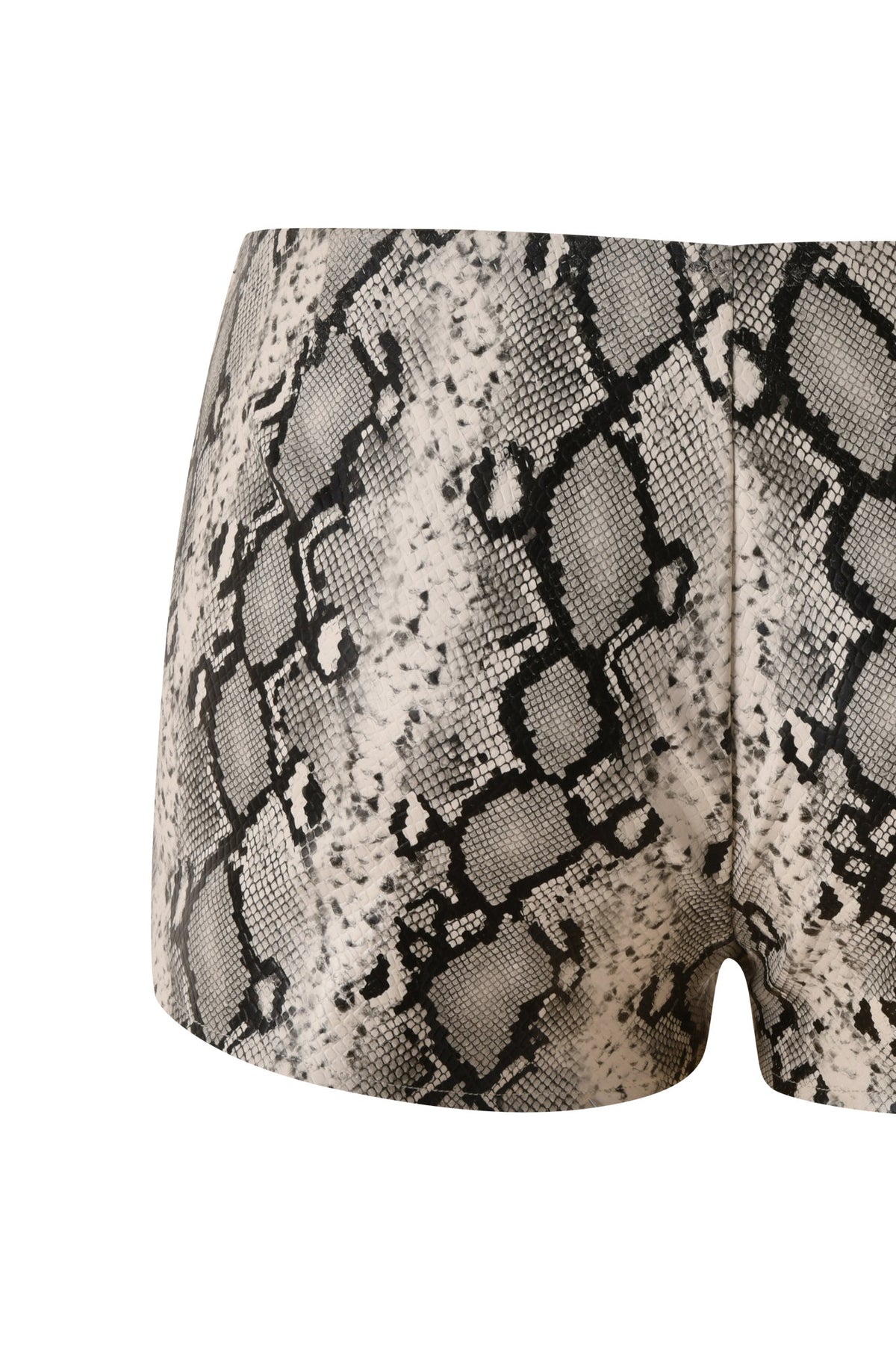 ALLEGRA HOT SHORT - CREAM SNAKE