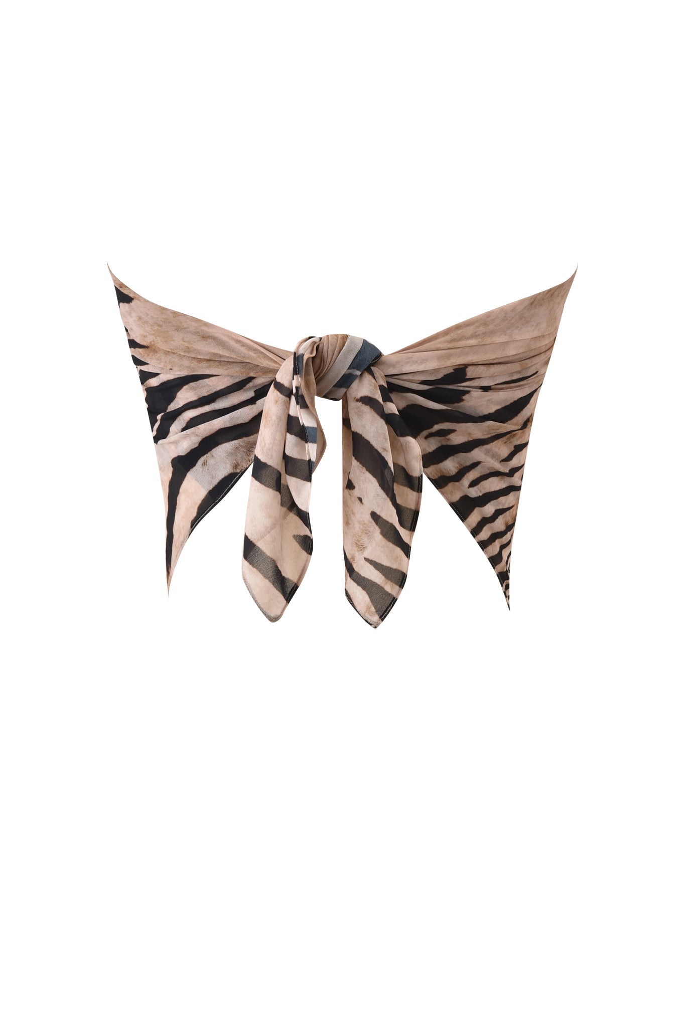 ALLUNA MULTI-WEAR TASSEL SCARF - WILD SIDE
