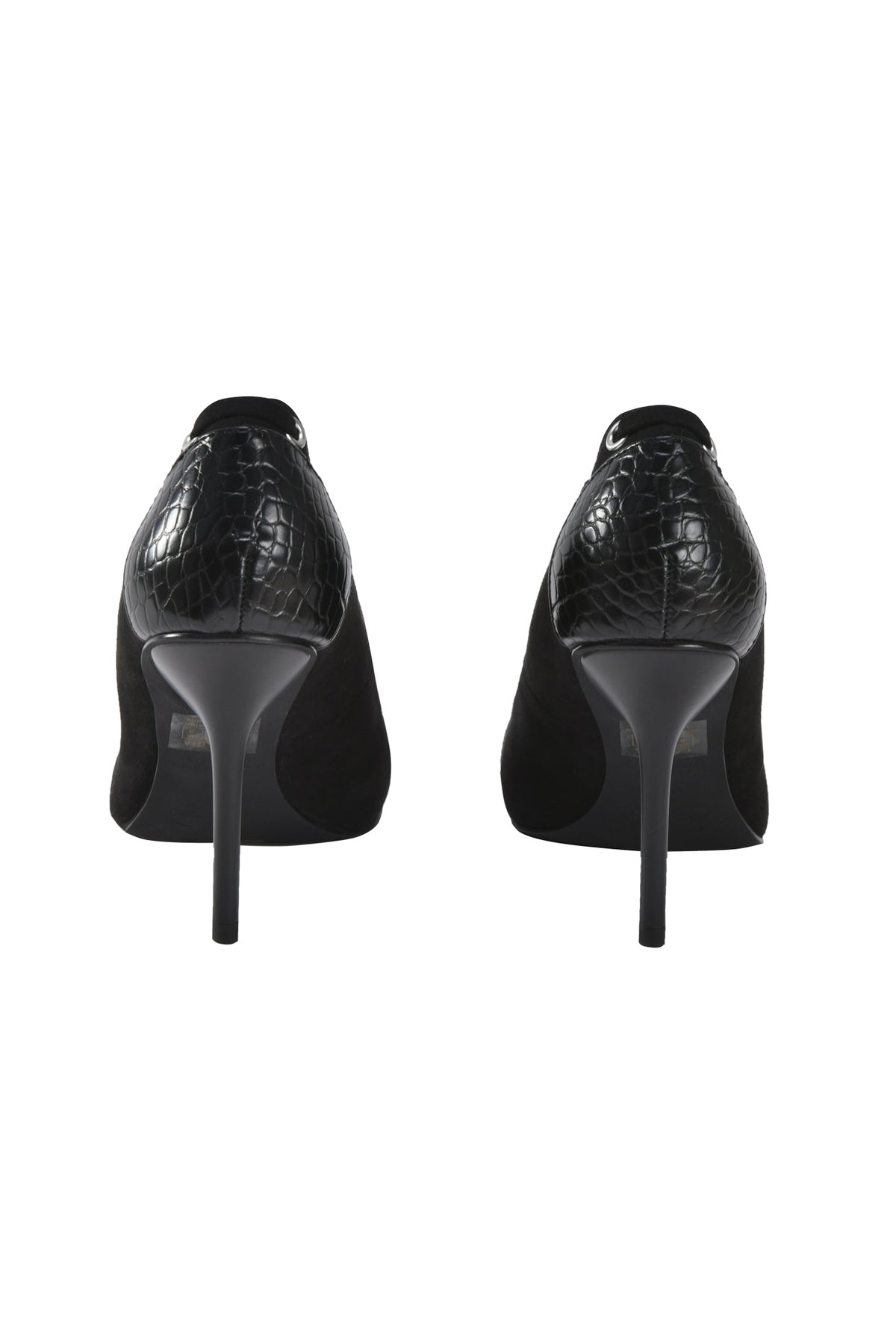 ANASTASIA PUMP - BLACK CROC