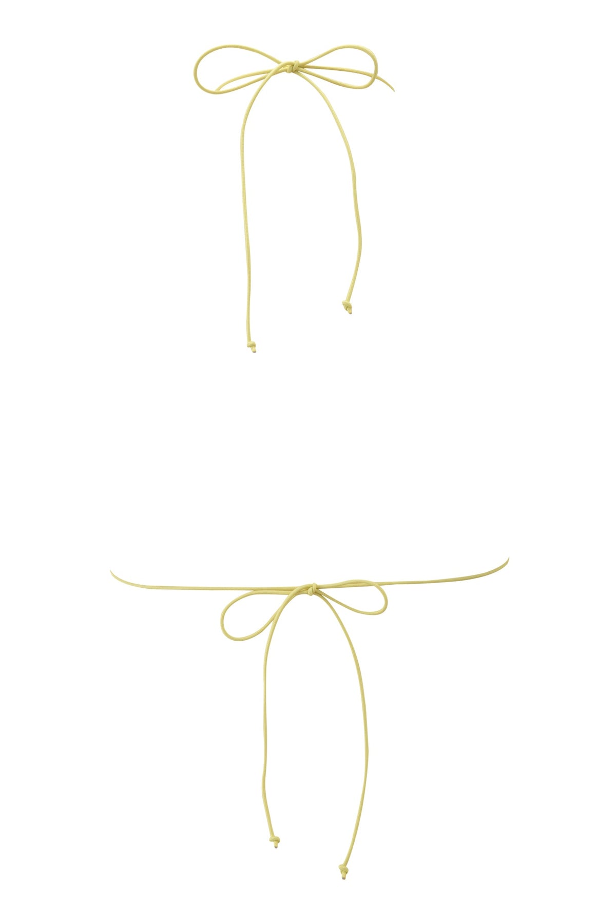 BAMBI BIKINI TOP - YELLOW