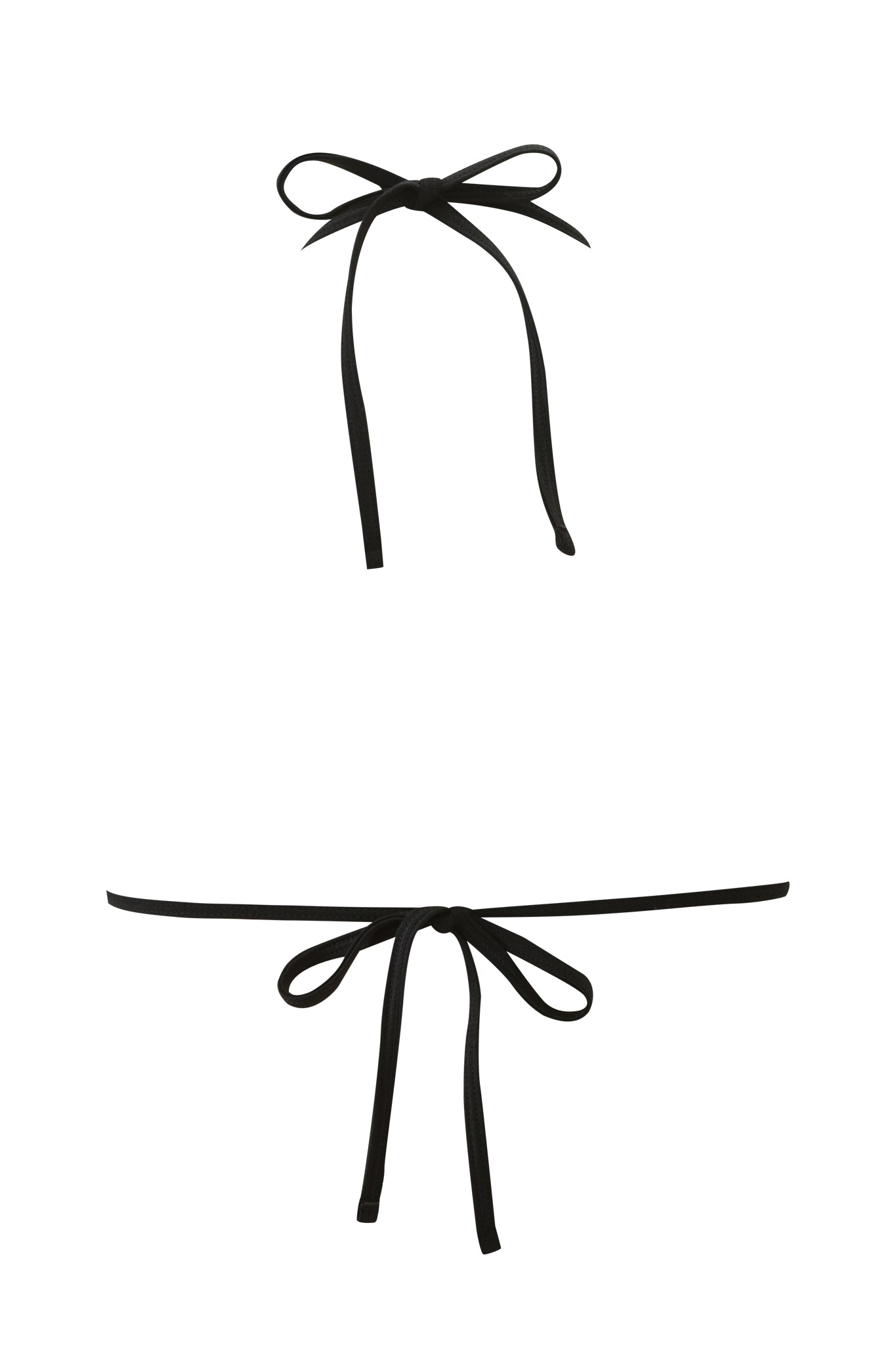 ALOHI BIKINI TOP - BLACK