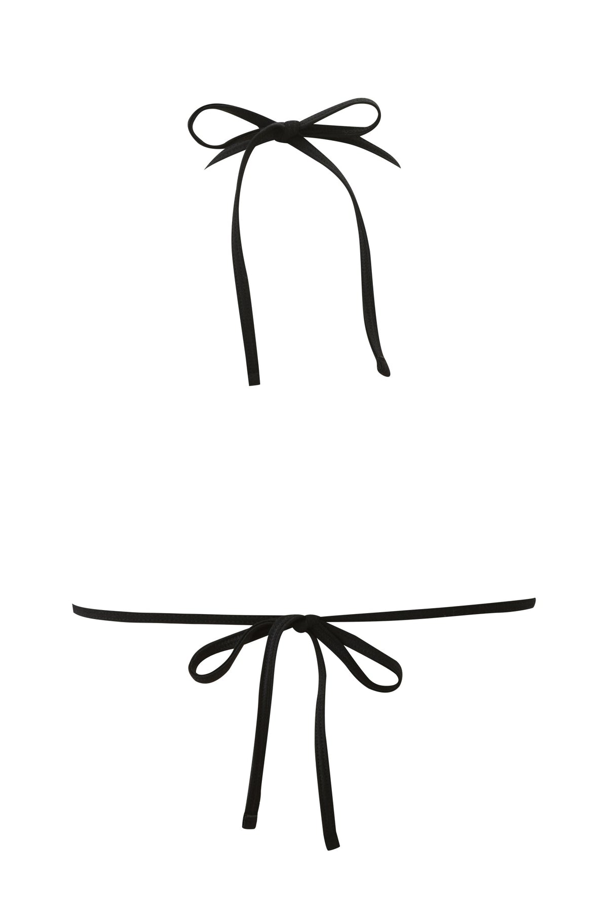 ALOHI BIKINI TOP - BLACK