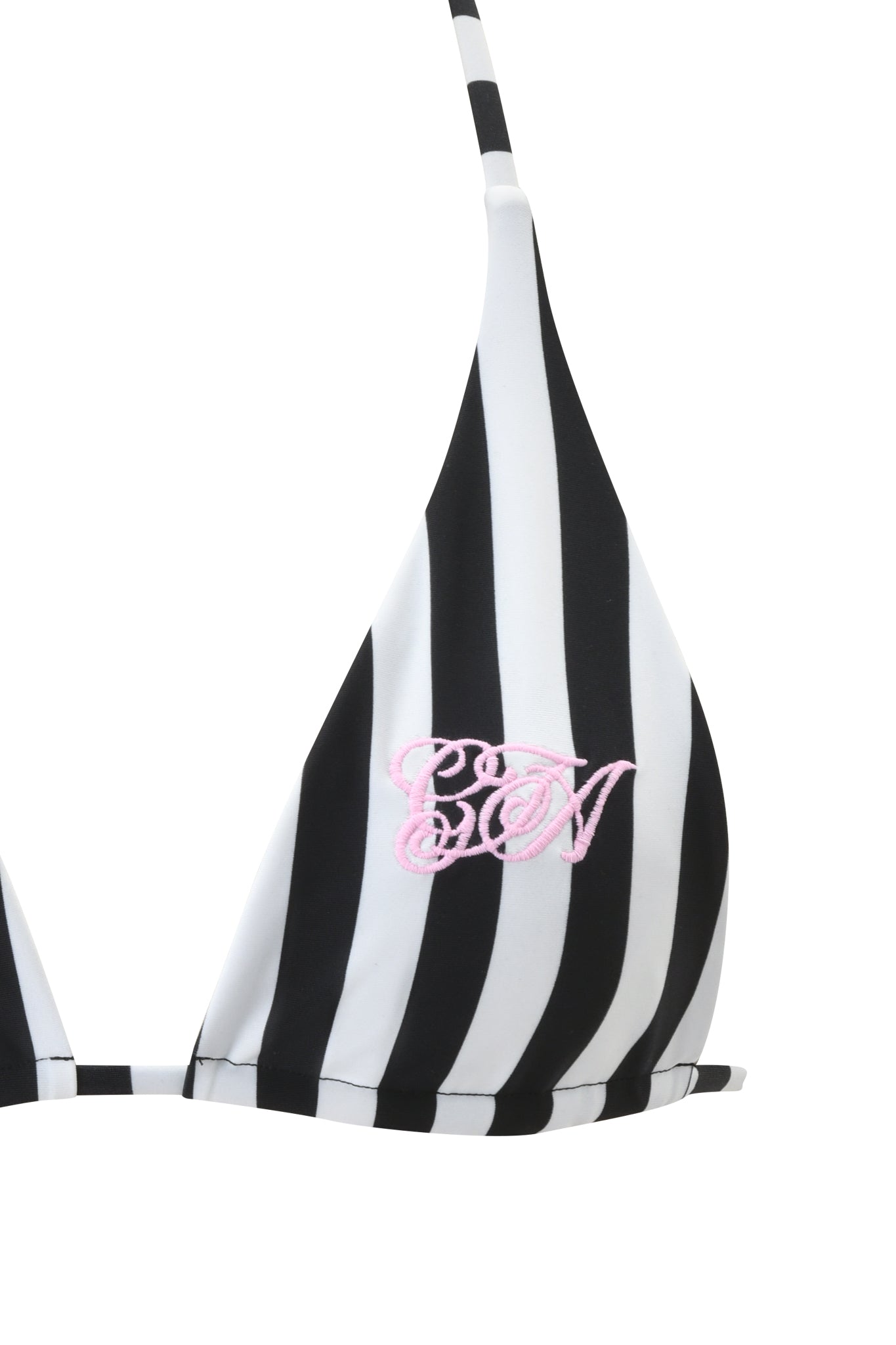 AURETTE REVERSIBLE BIKINI TOP - JAILBIRD STRIPE