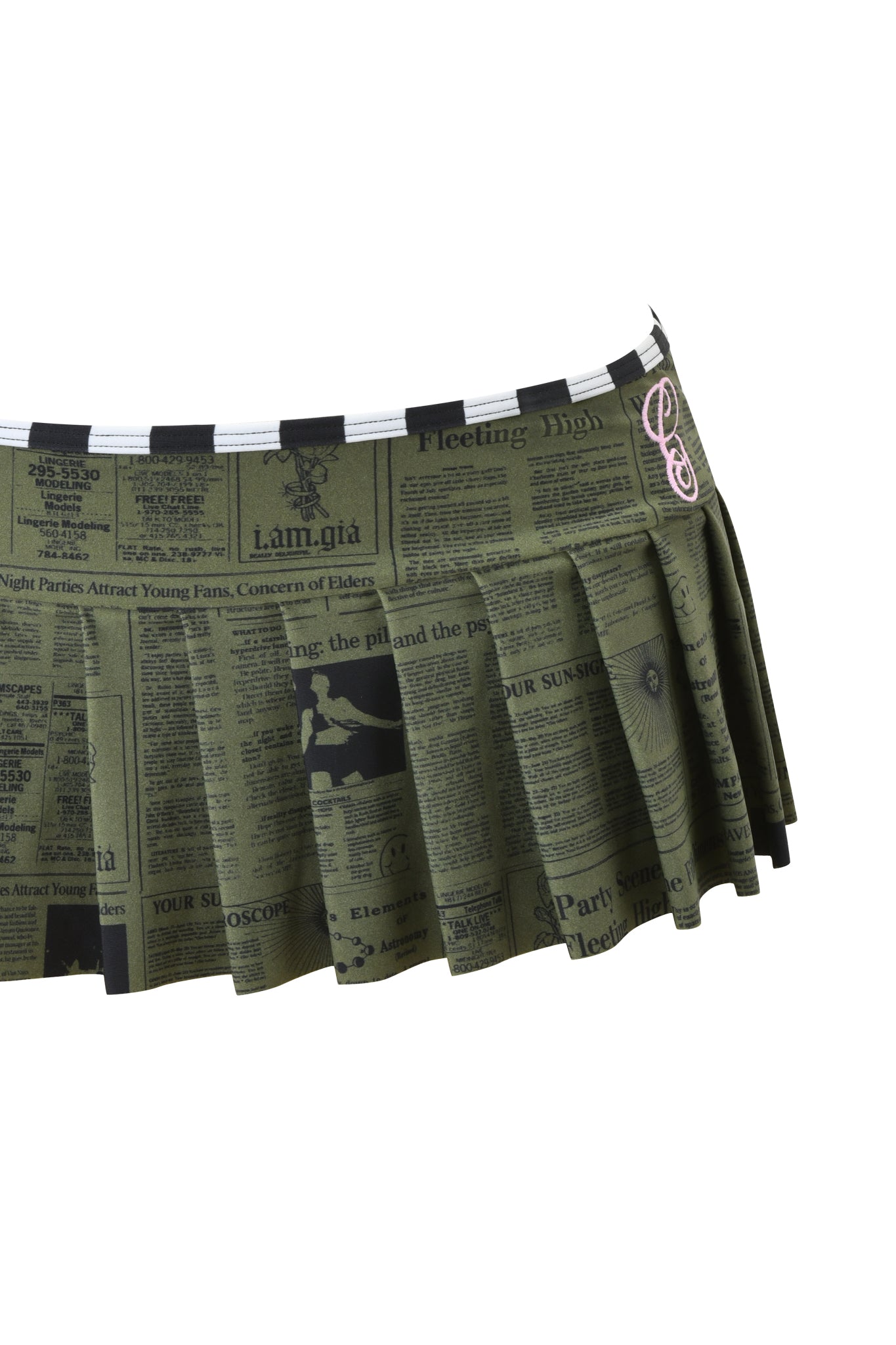 AURETTE MICRO BIKINI SKIRT - LEFT ON READ