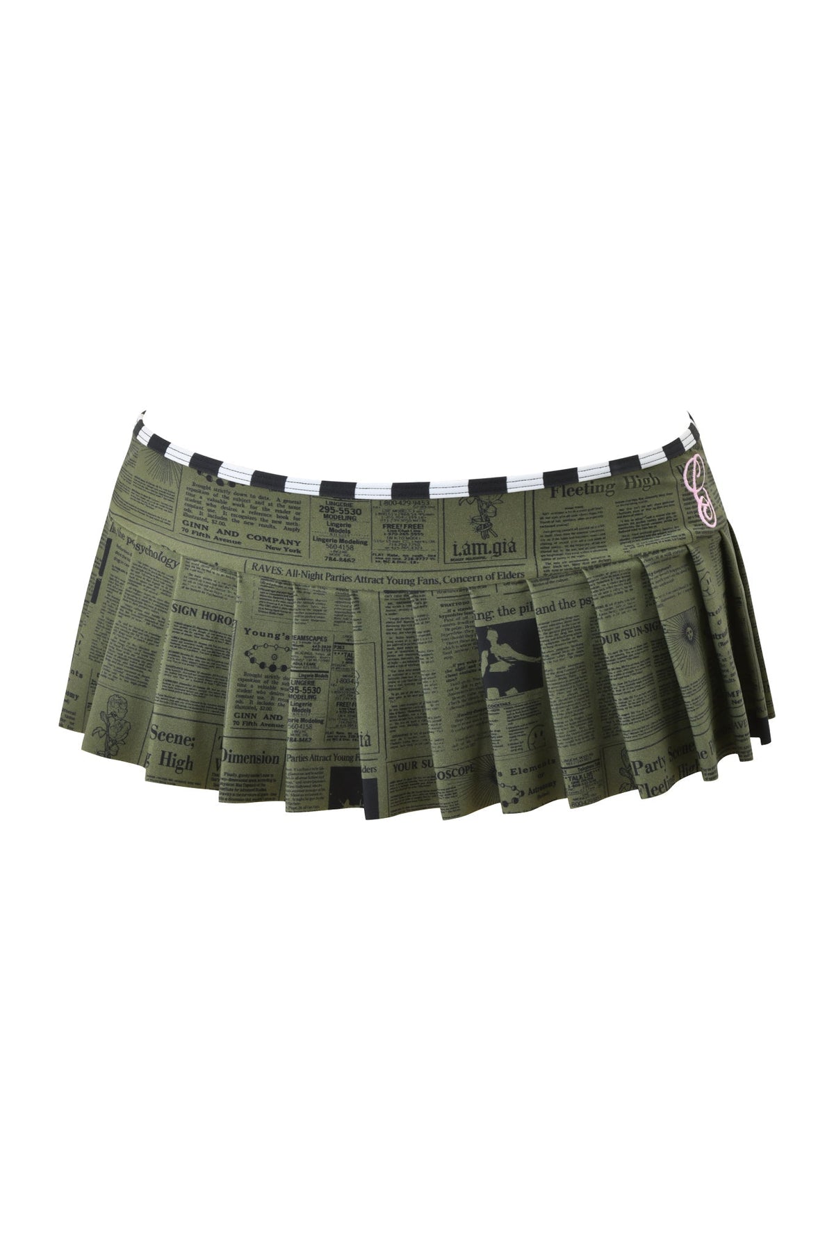 AURETTE MICRO BIKINI SKIRT - LEFT ON READ
