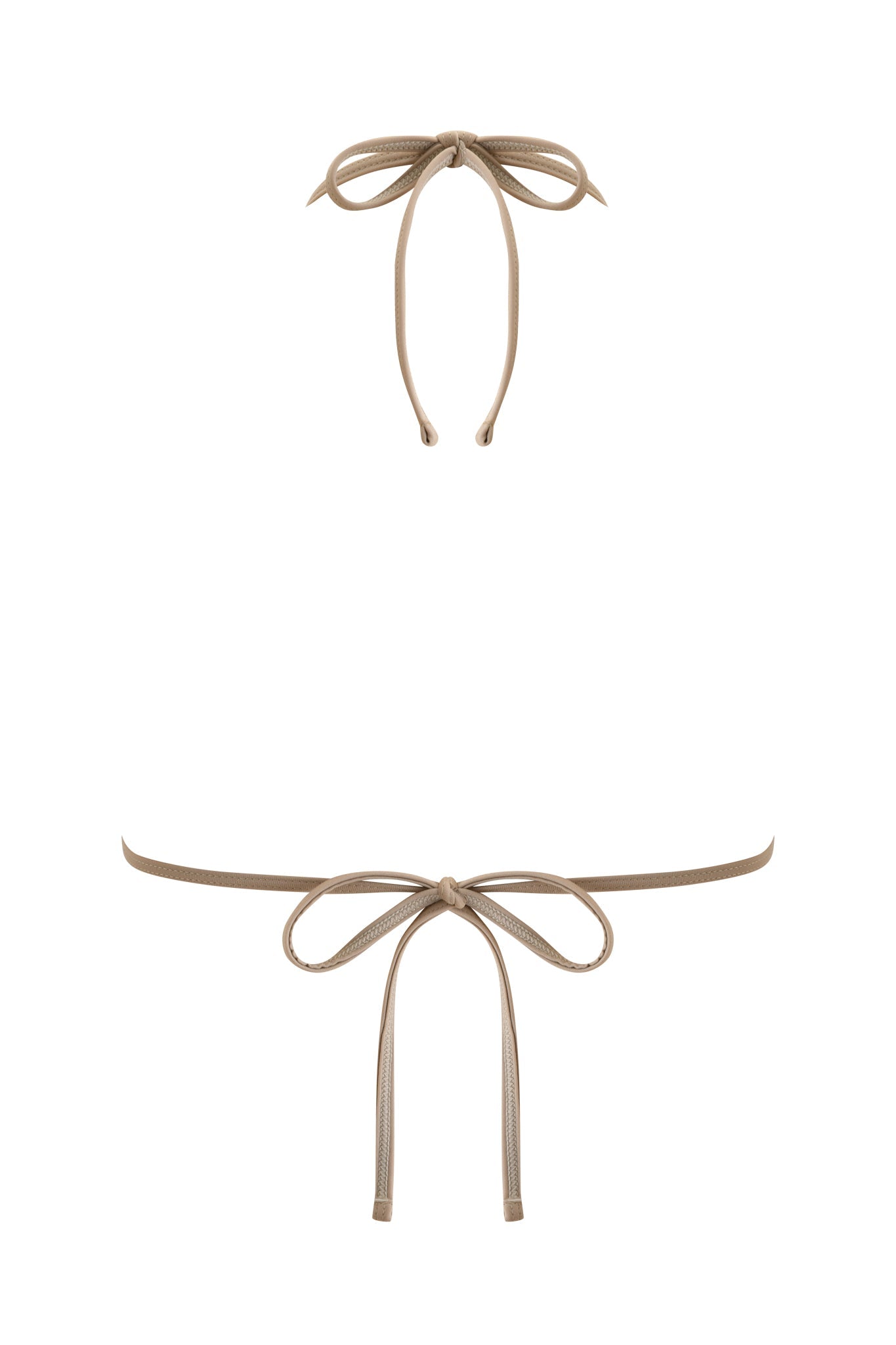 BABI DIAMONTE STUD BIKINI TOP - REPTILIA