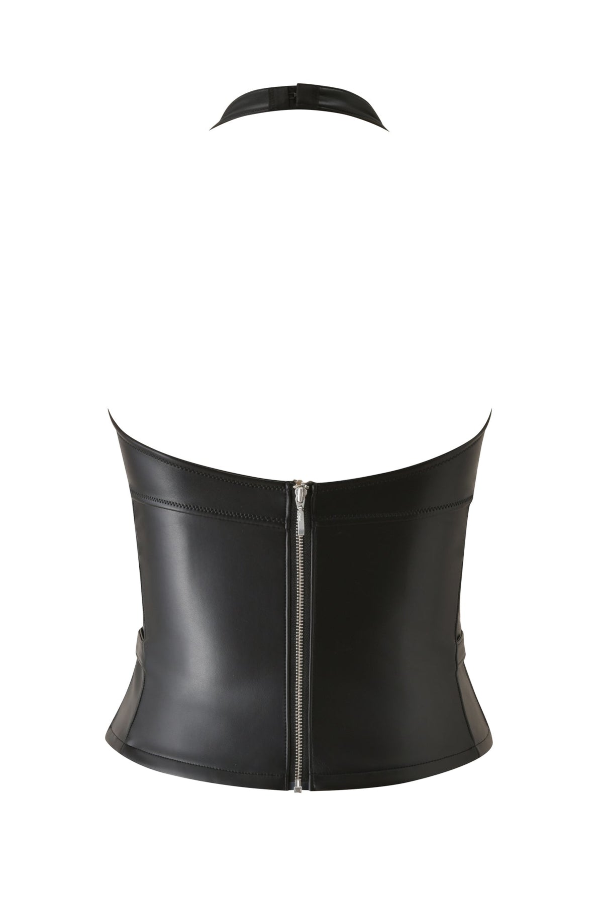 AKASHA HARDWARE BUSTIER - BLACK