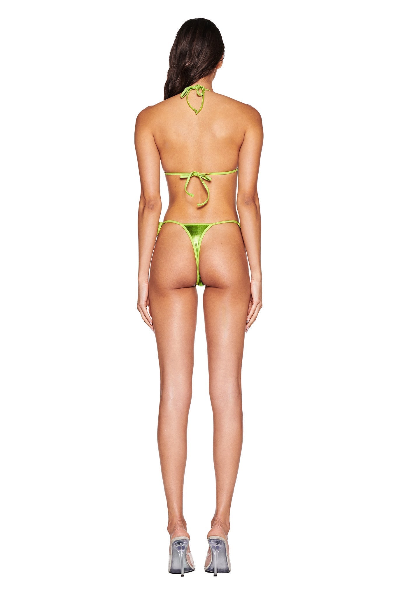 ALOHI BIKINI BOTTOM - LIME GREEN