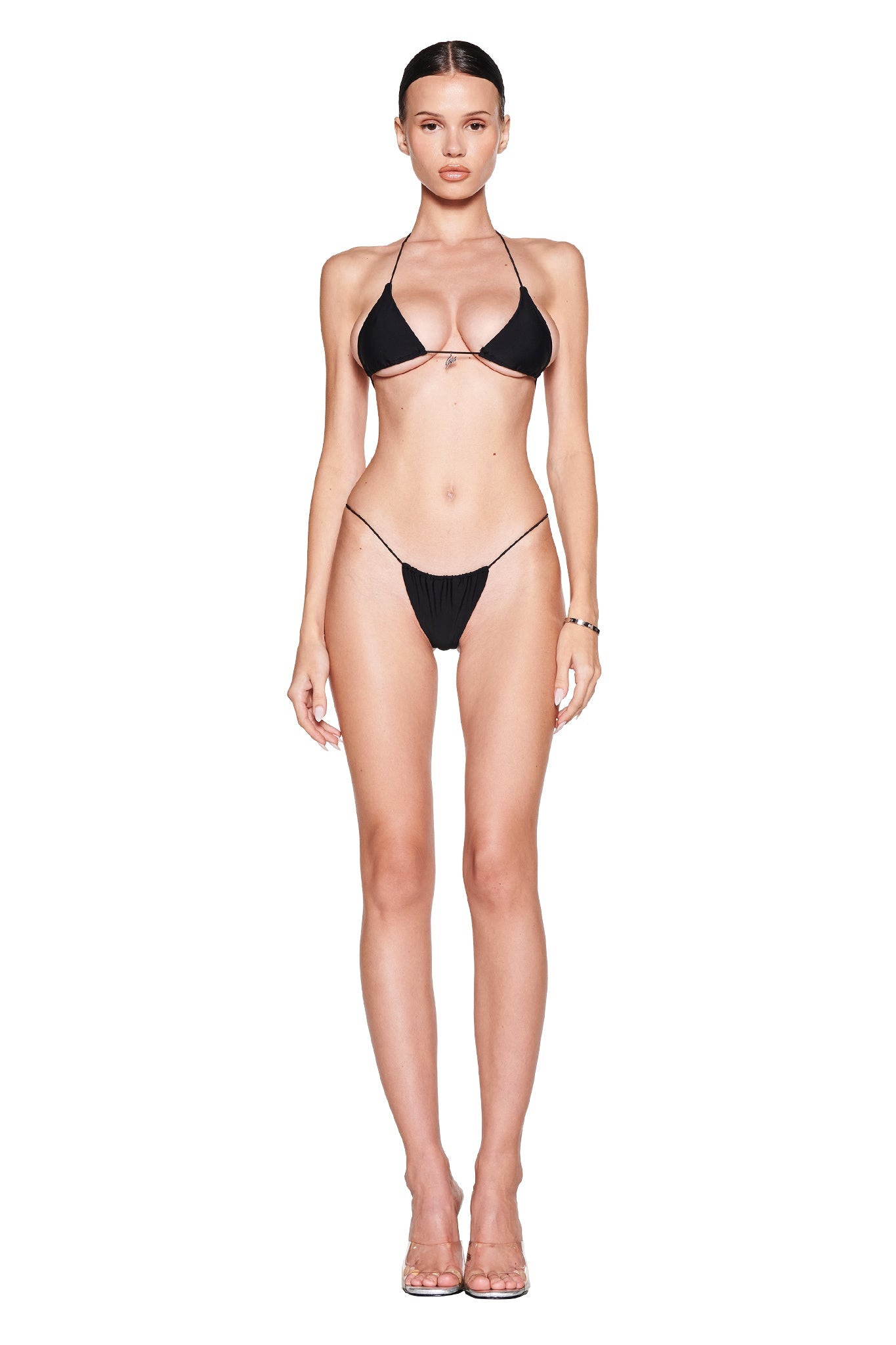 BAMBI BIKINI TOP - BLACK