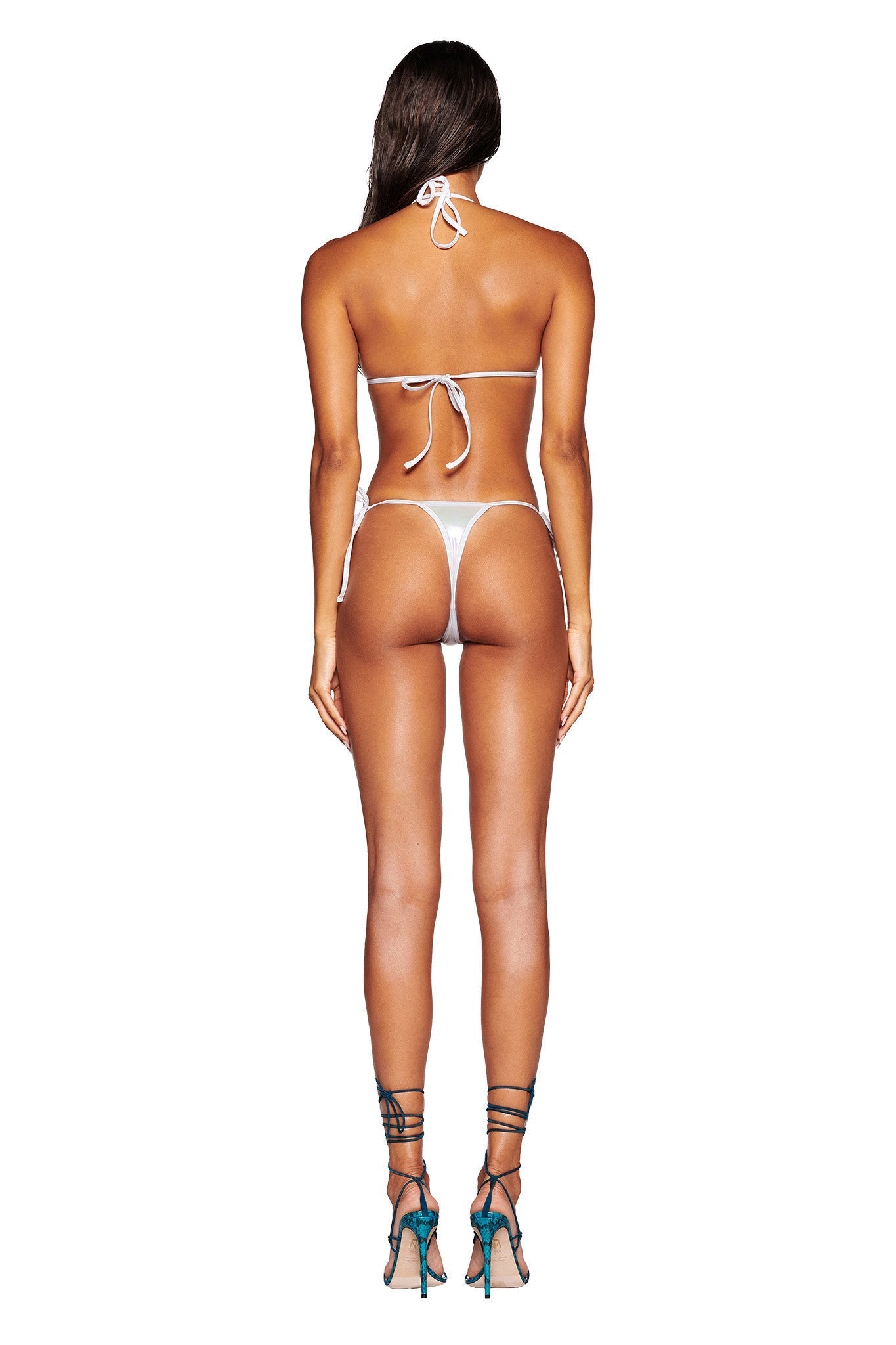 ALOHI BIKINI TOP - WHITE : PEARL