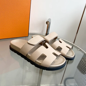 HM Chypre Sandals Beige Mastic Sheepskin 001
