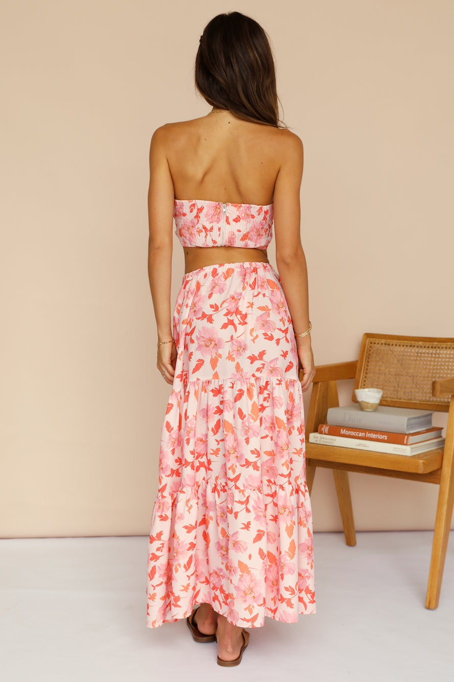 Secret Message Maxi Skirt
