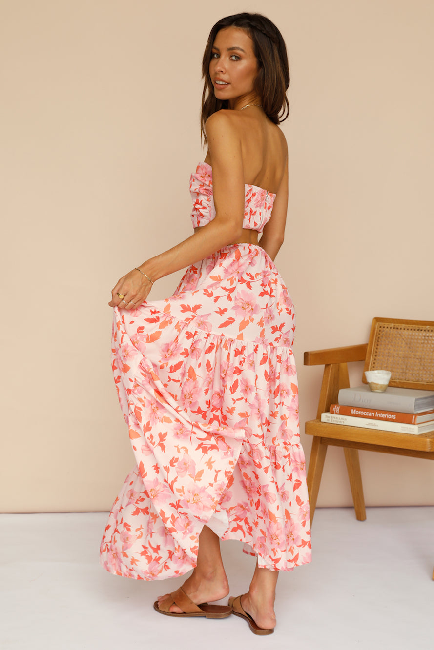 Secret Message Maxi Skirt