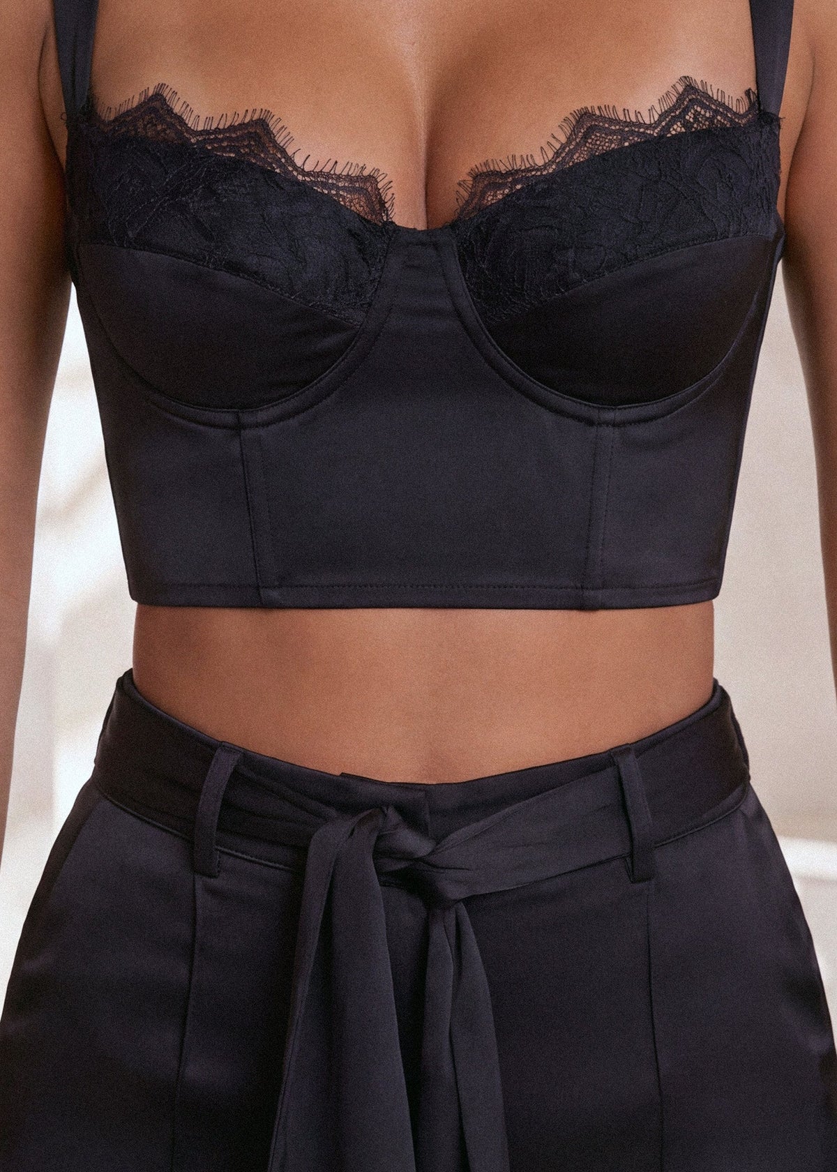 Midnight Muse Two Piece - Black
