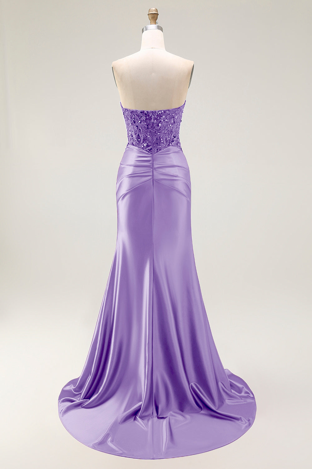 Sparkly Red Sweetheart Mermaid Long Prom Dress with Sequins